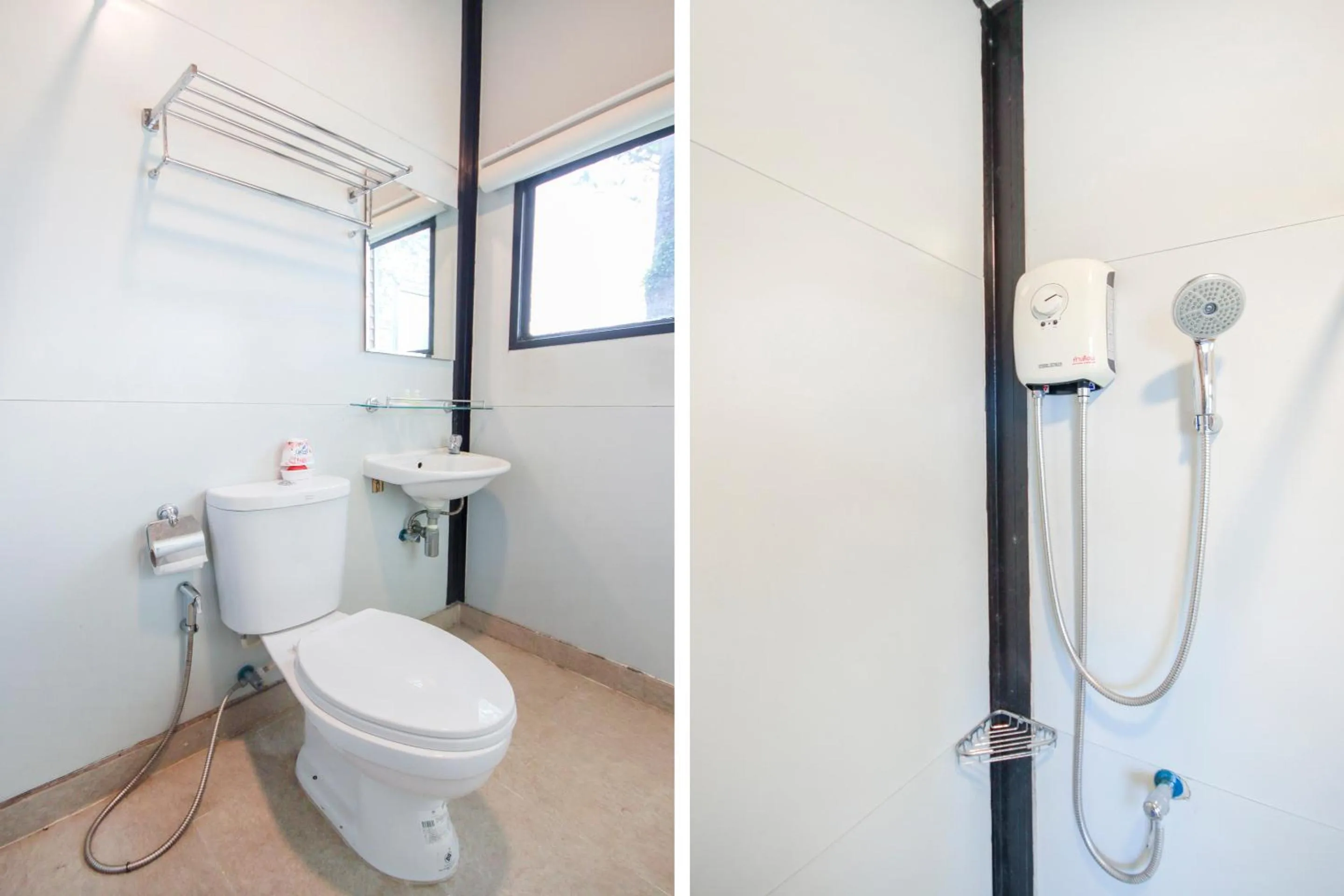 Bathroom in Happy Mountain Airport Resort