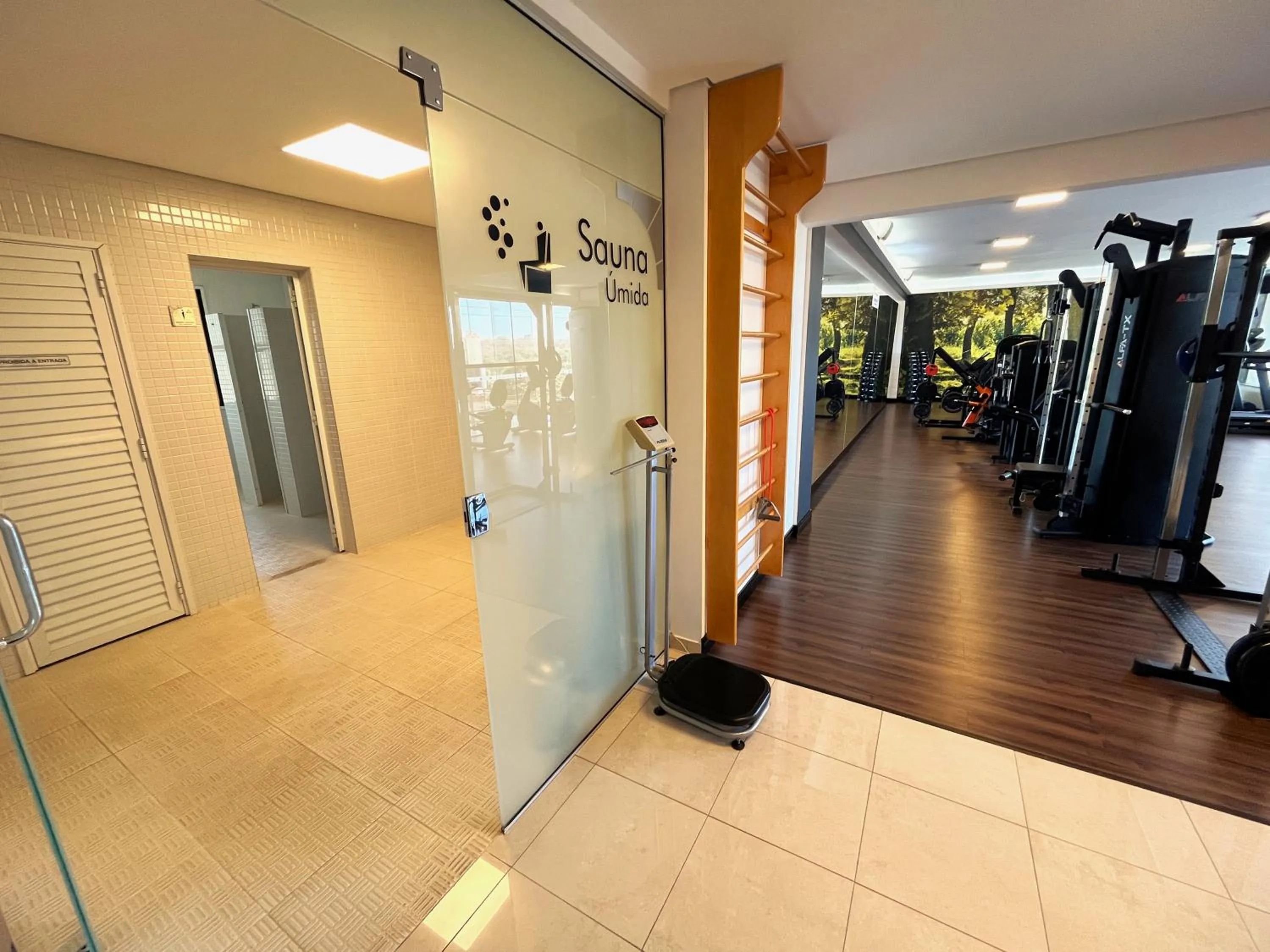 Sauna in Araucaria Plaza