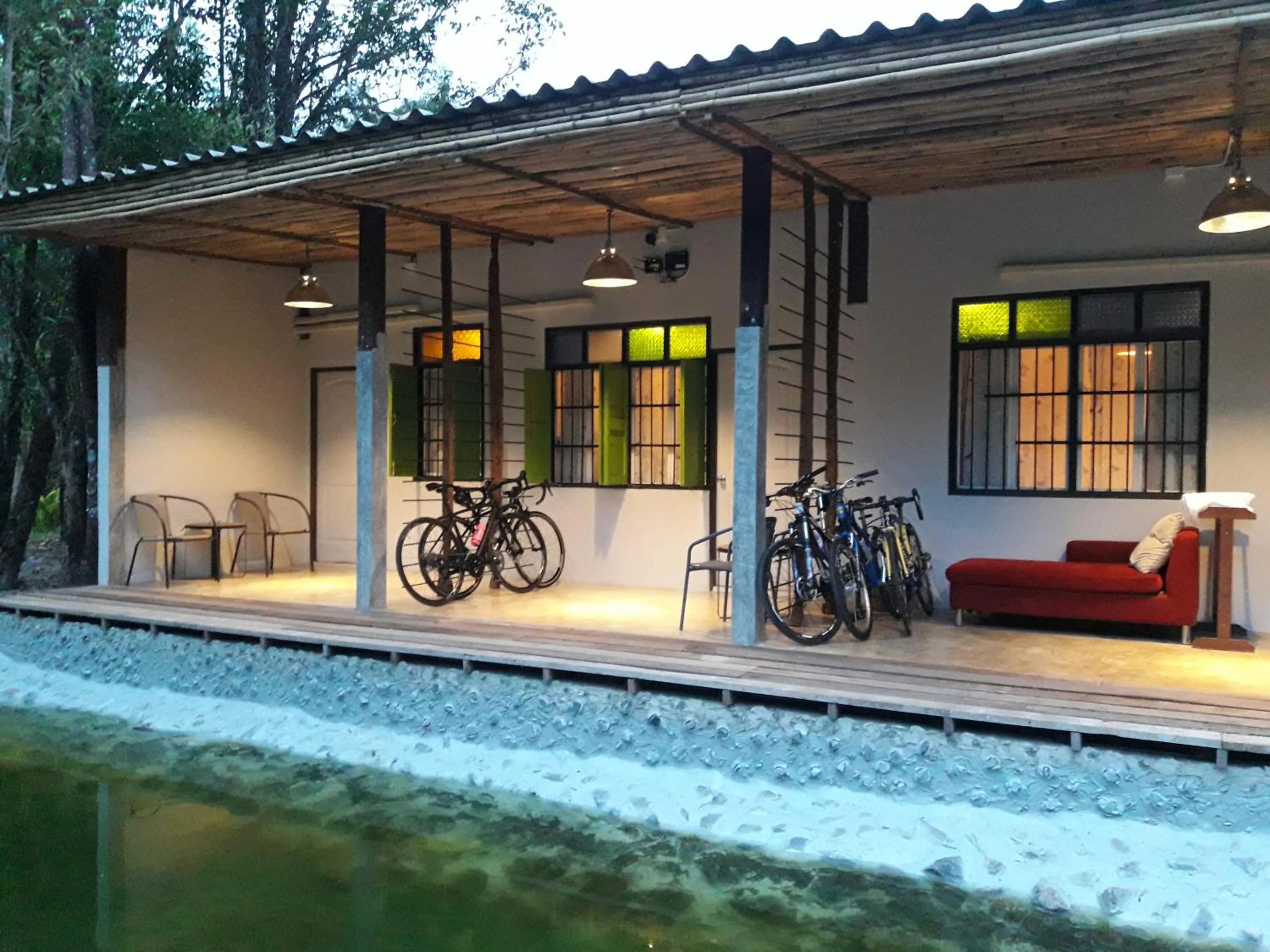 Pool view in Baan Hotelier Resort