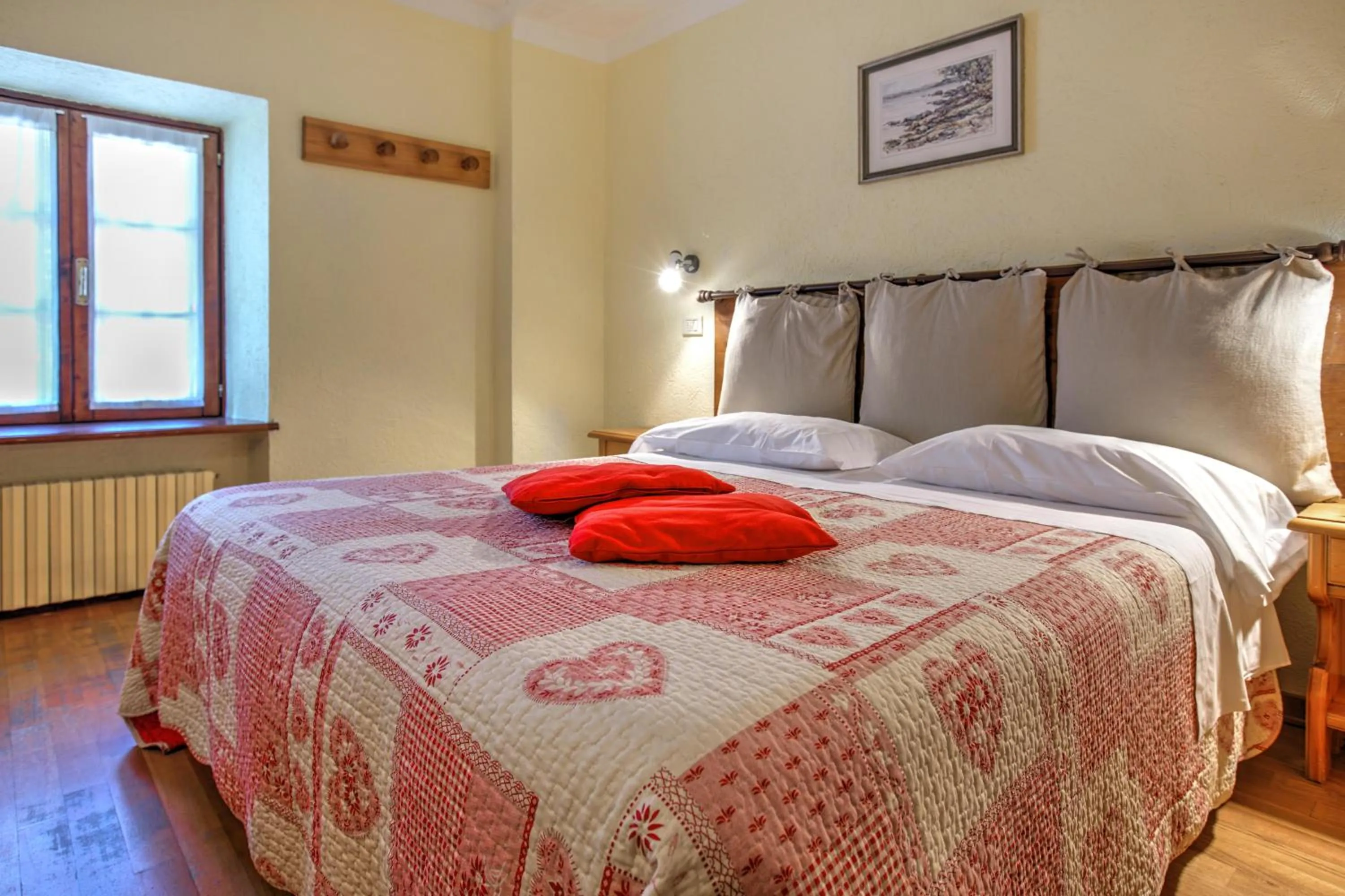 Bed in Hotel Locanda Belvedere