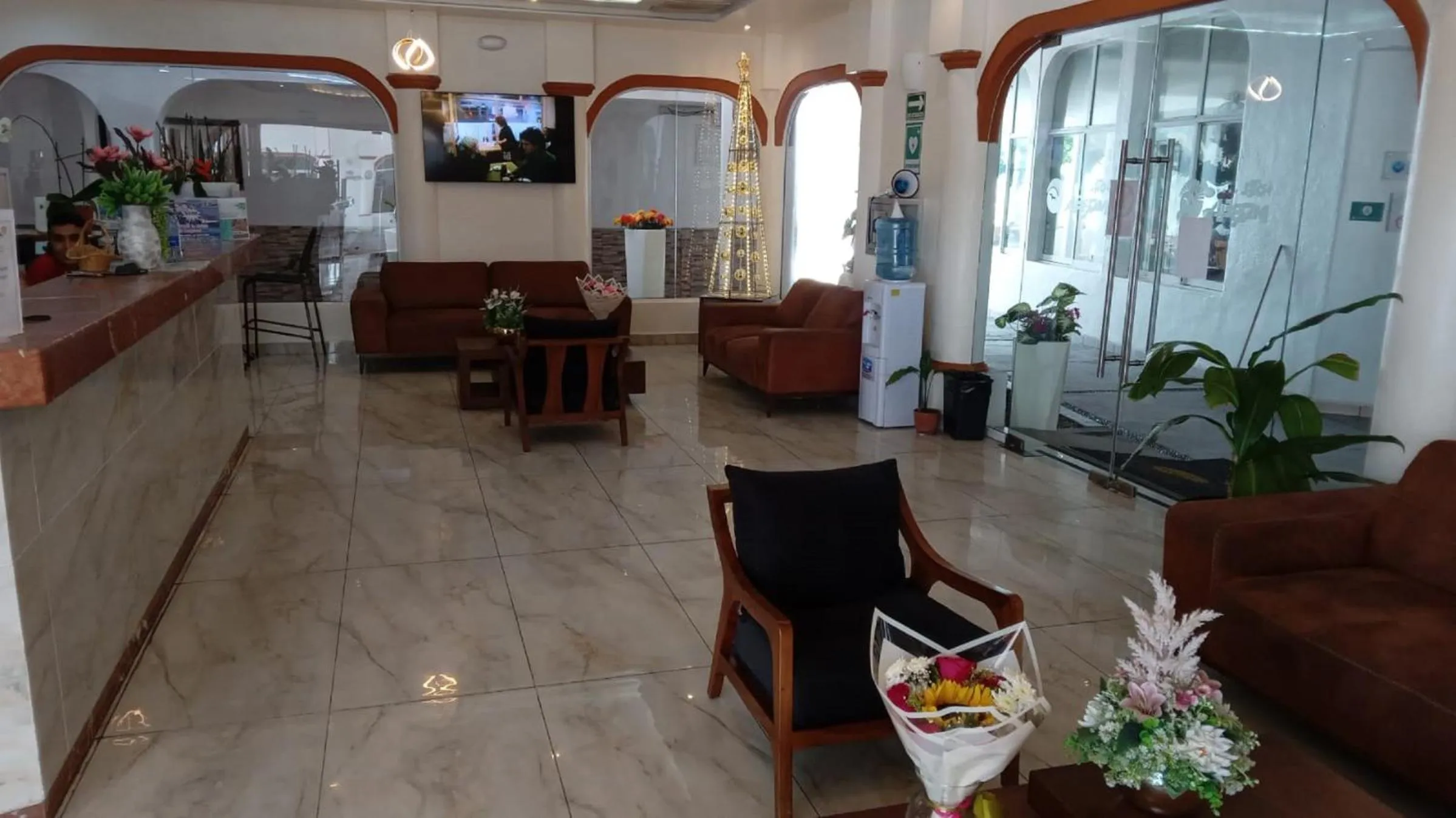 Lobby or reception in Hotel Marbella