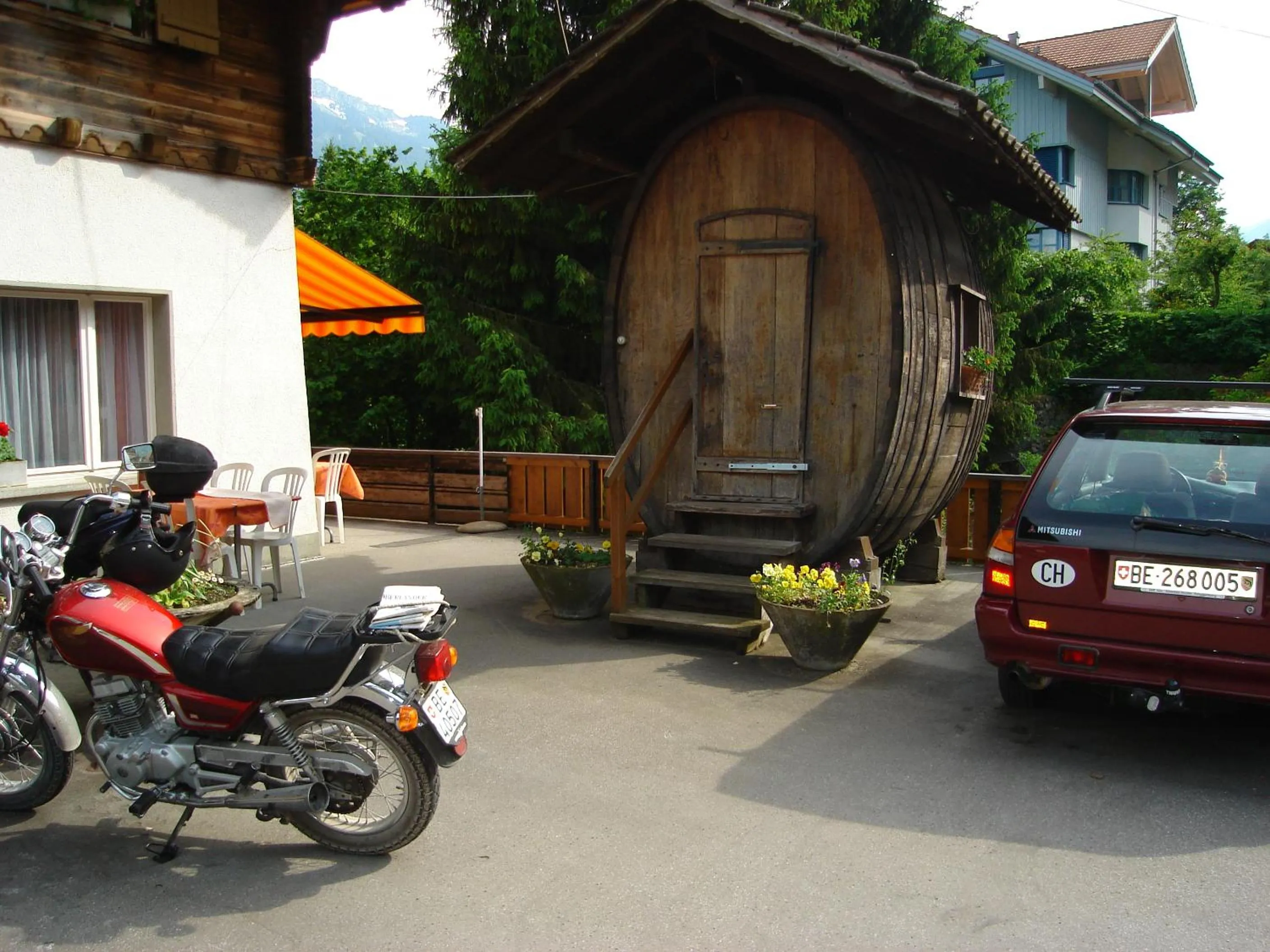 Decorative detail in Hotel Milan B&B