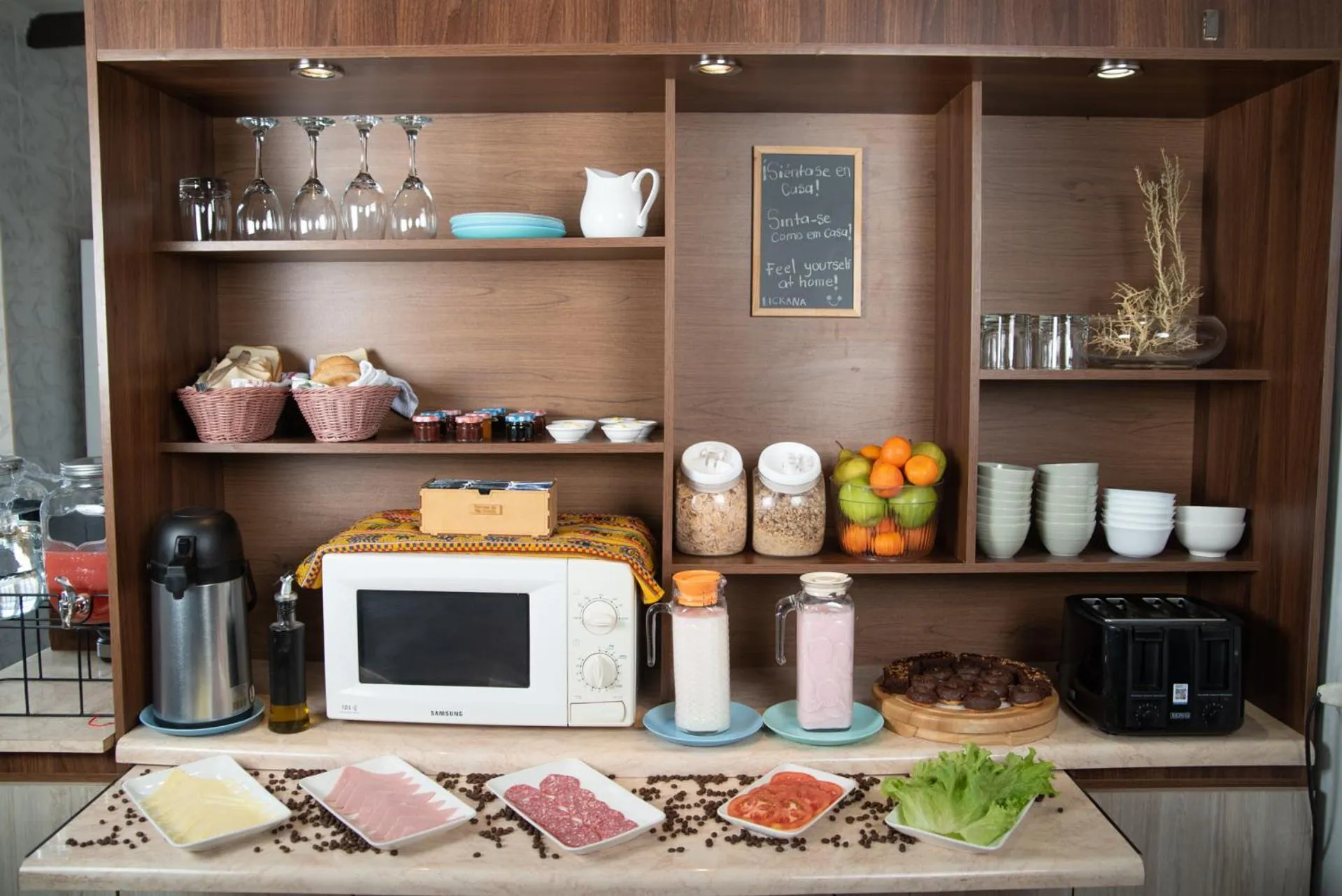 Dining area in Casa Lickana B&B