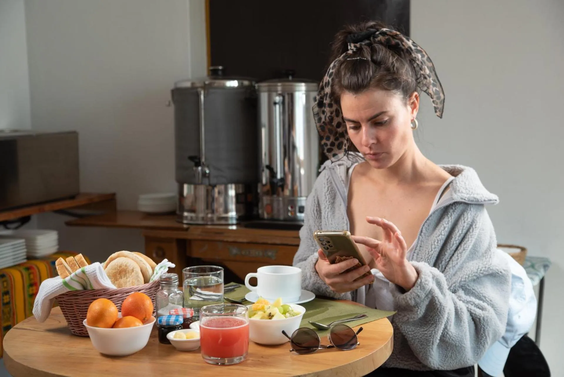 Dining area in Casa Lickana B&B