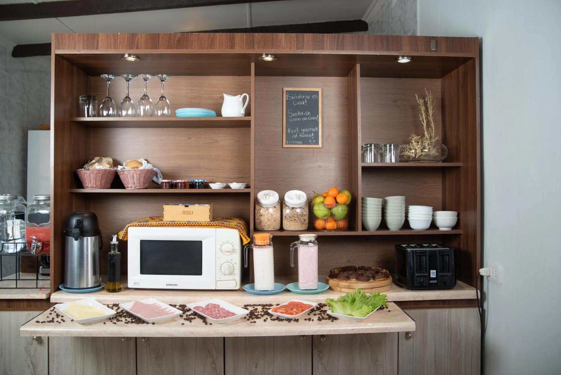 Dining area in Casa Lickana B&B