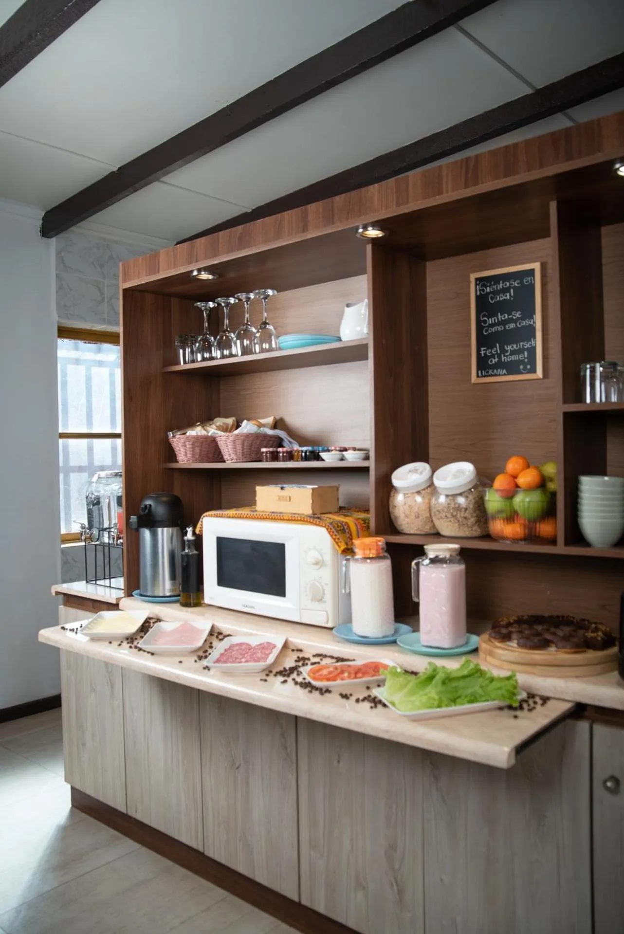 Dining area in Casa Lickana B&B