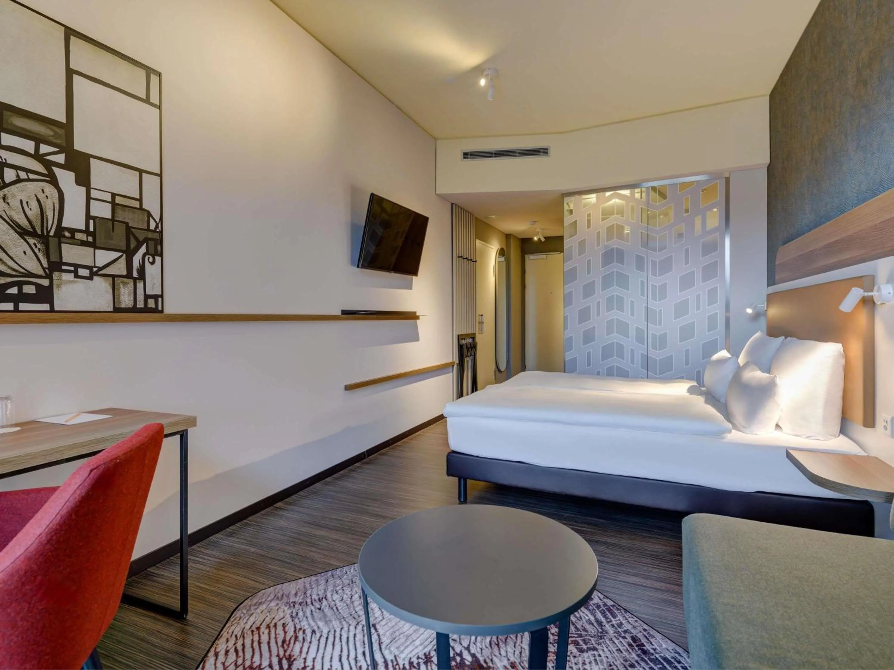 Bedroom, Bed in Mercure Zürich City