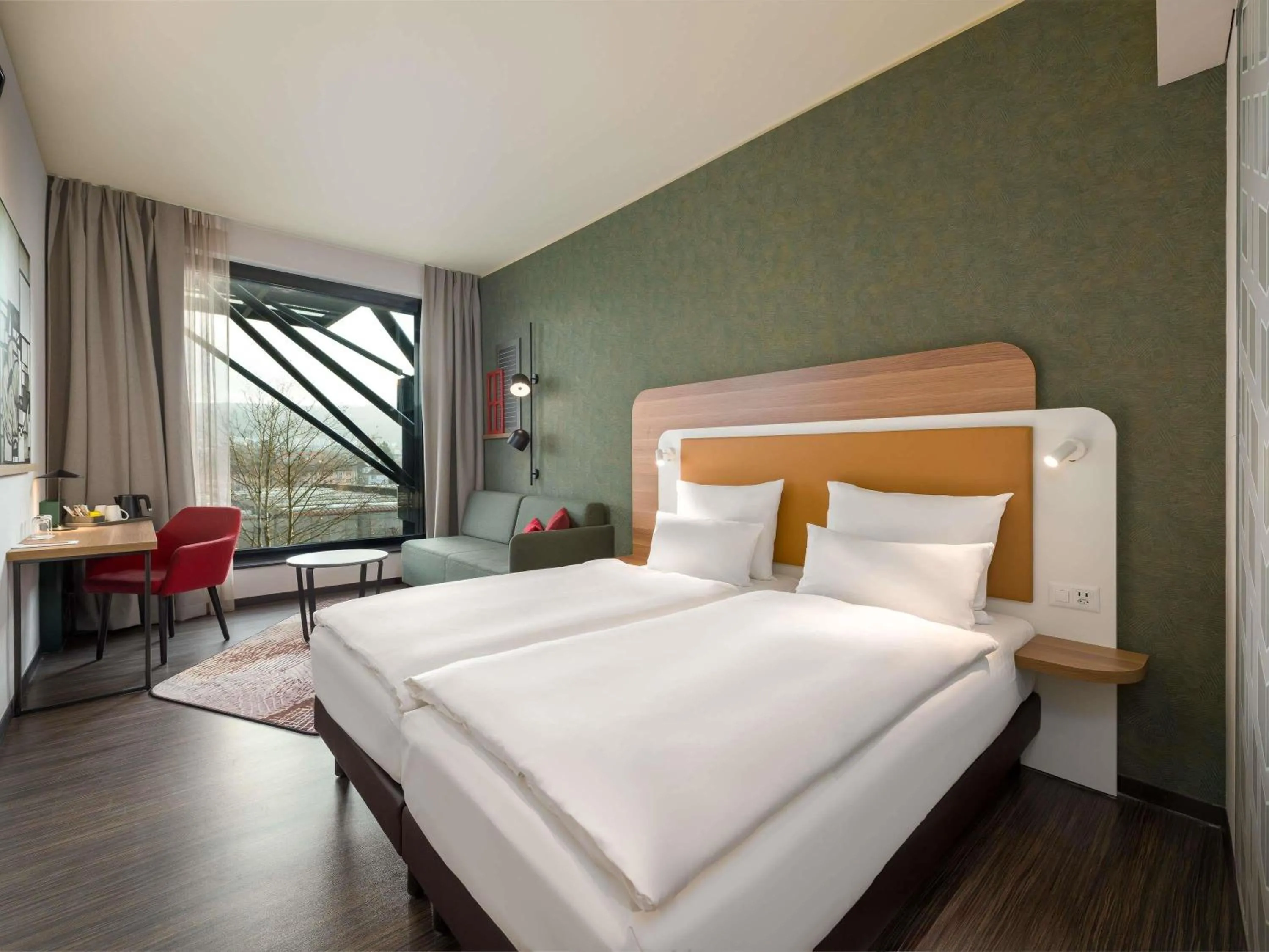 Bedroom, Bed in Mercure Zürich City