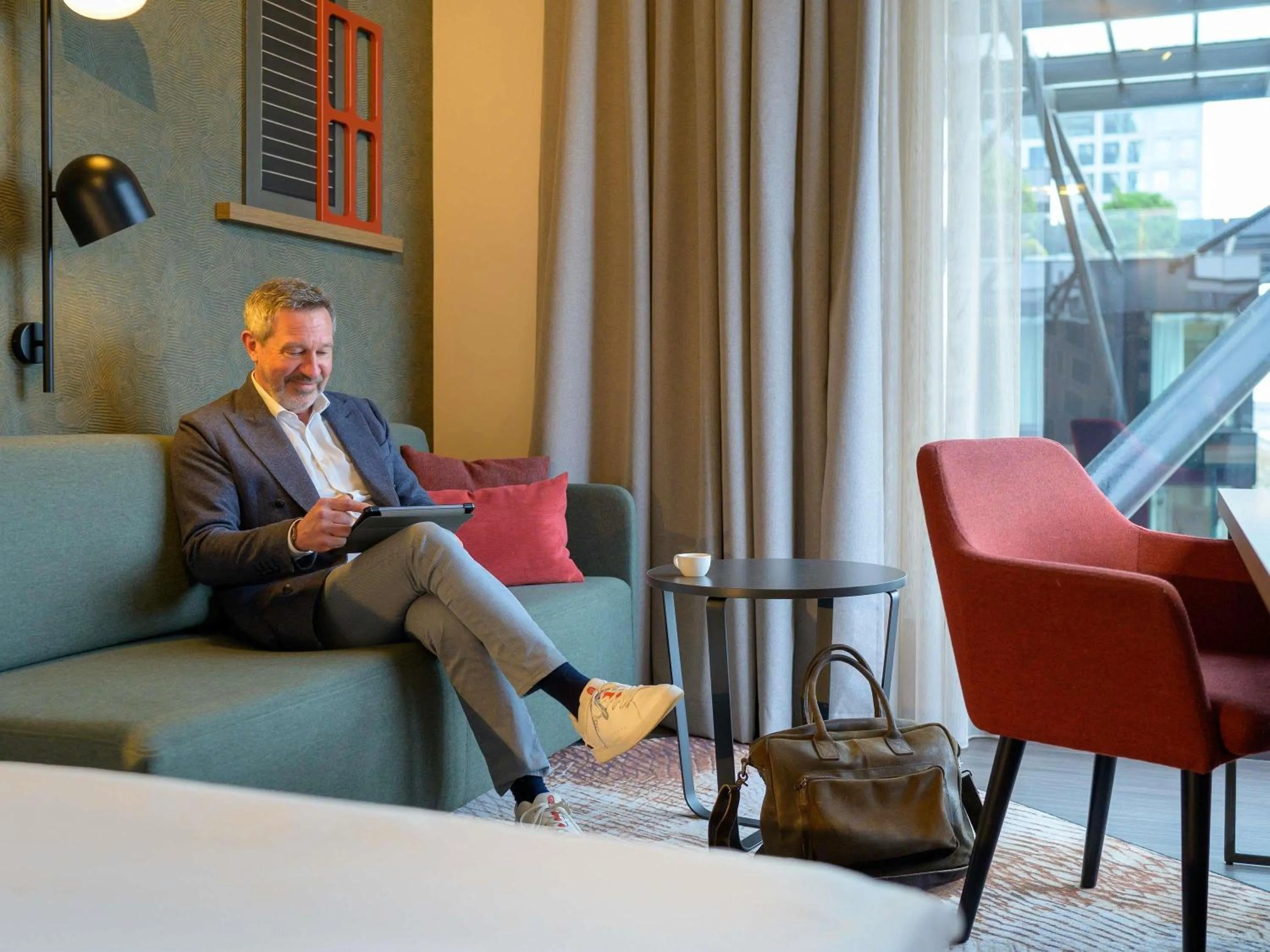 Bedroom in Mercure Zürich City