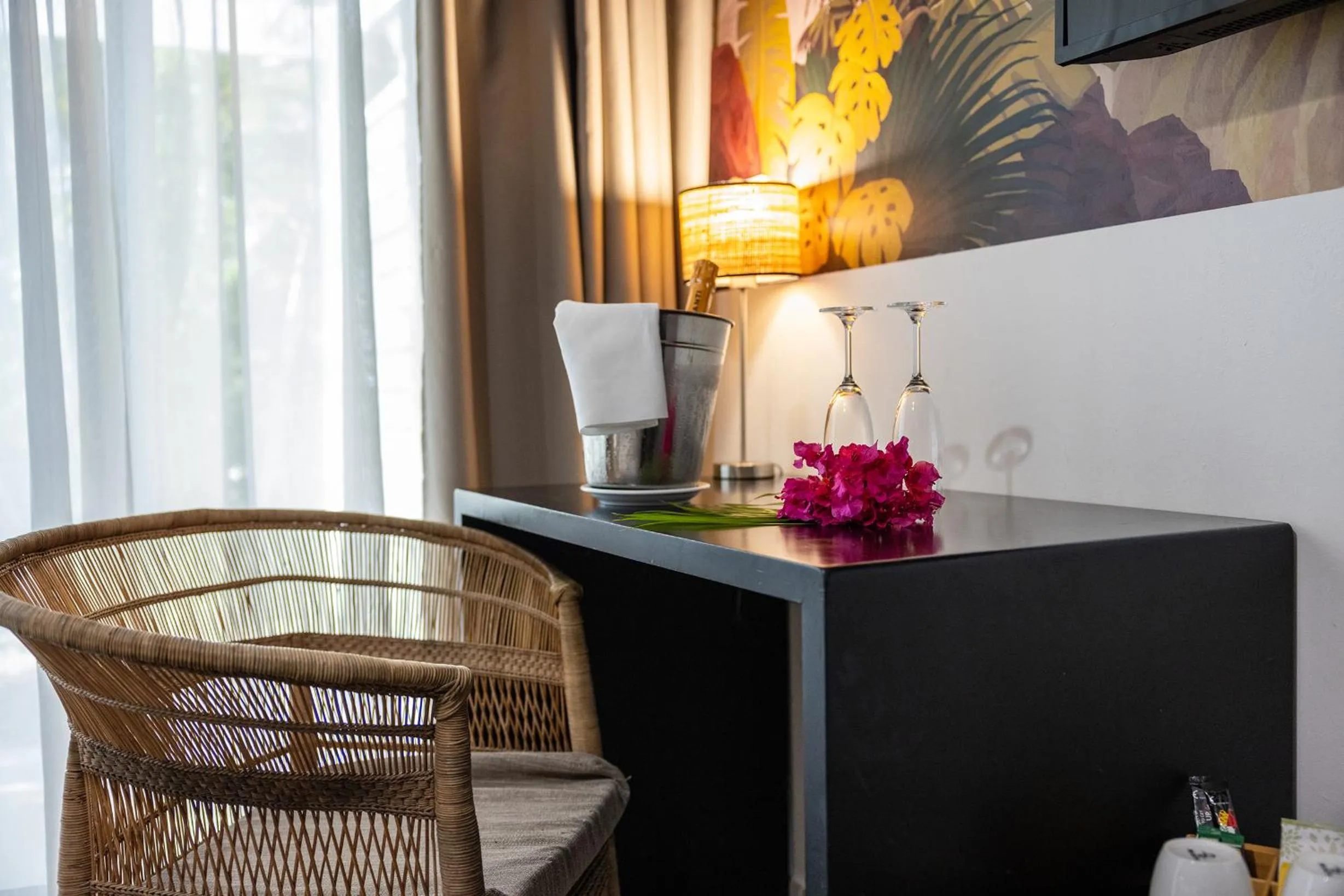 Bedroom in Résidence l'Archipel