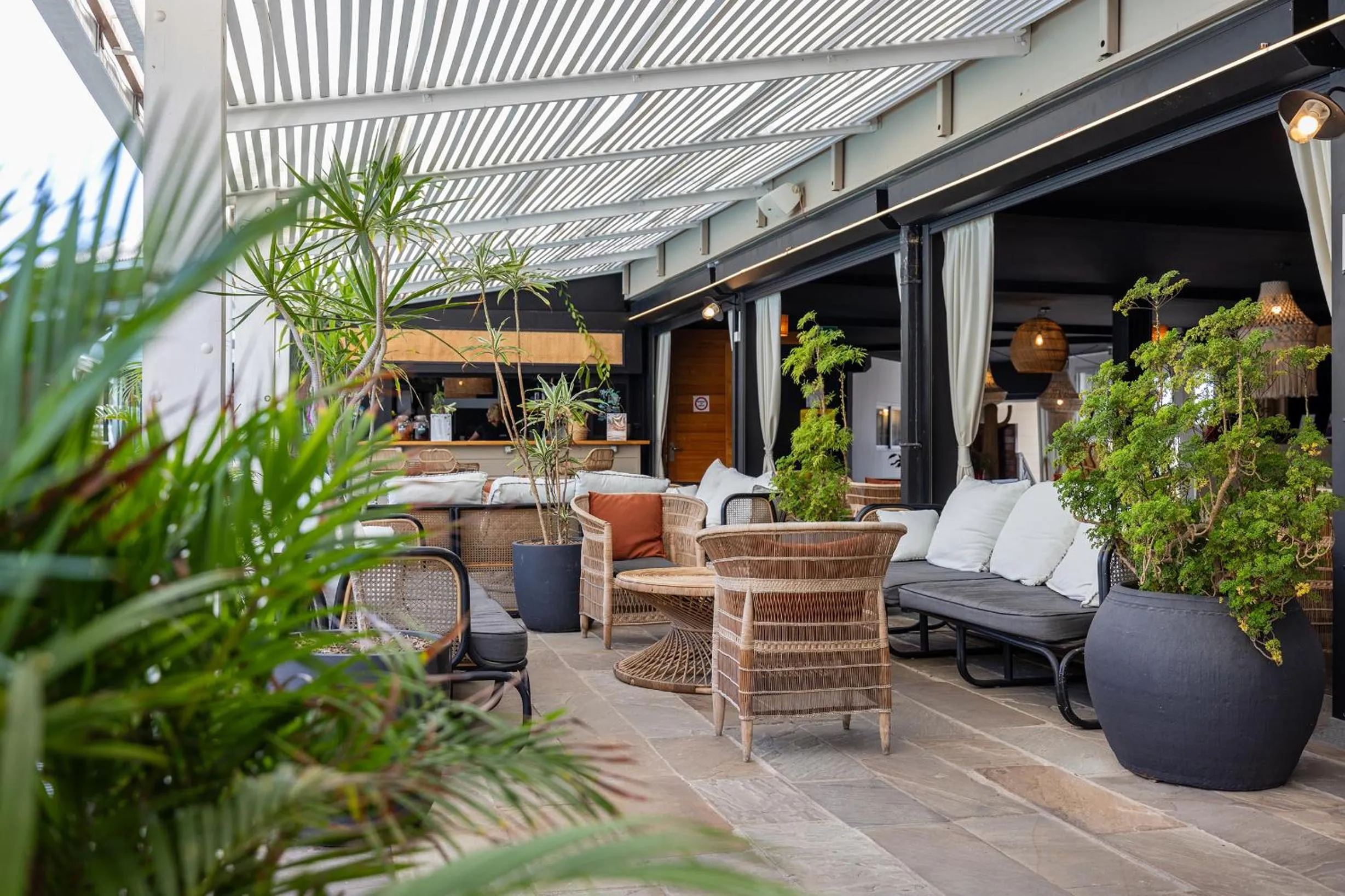 Lounge or bar in Résidence l'Archipel