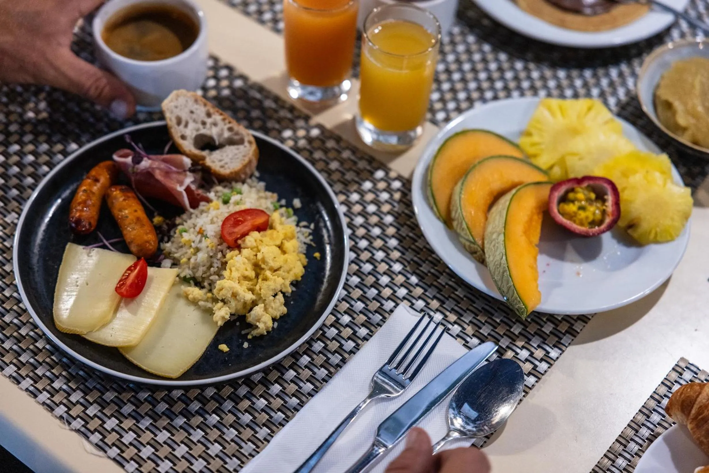 Breakfast in Résidence l'Archipel