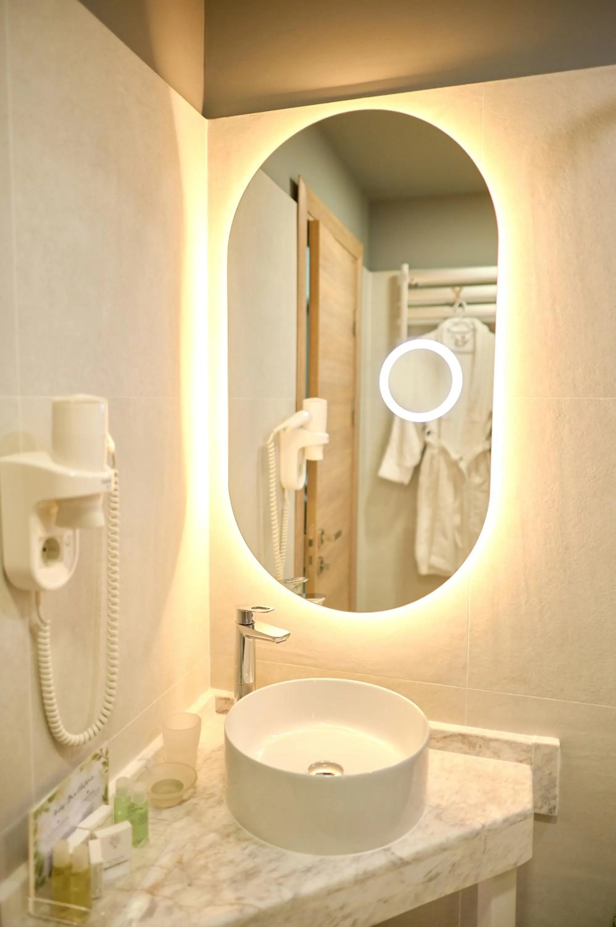 Bathroom in Hotel Malibu