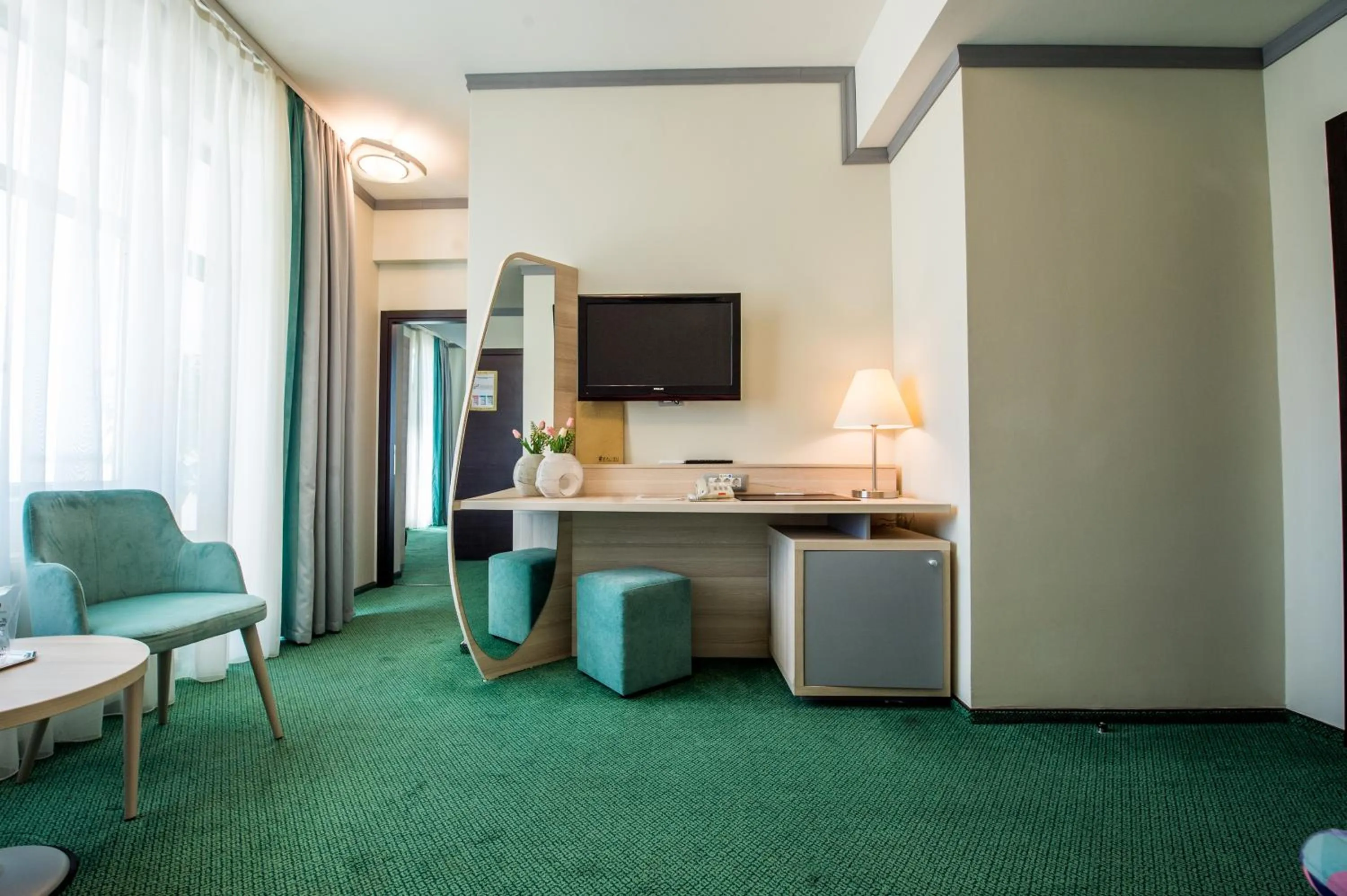 Living room in Hotel Malibu