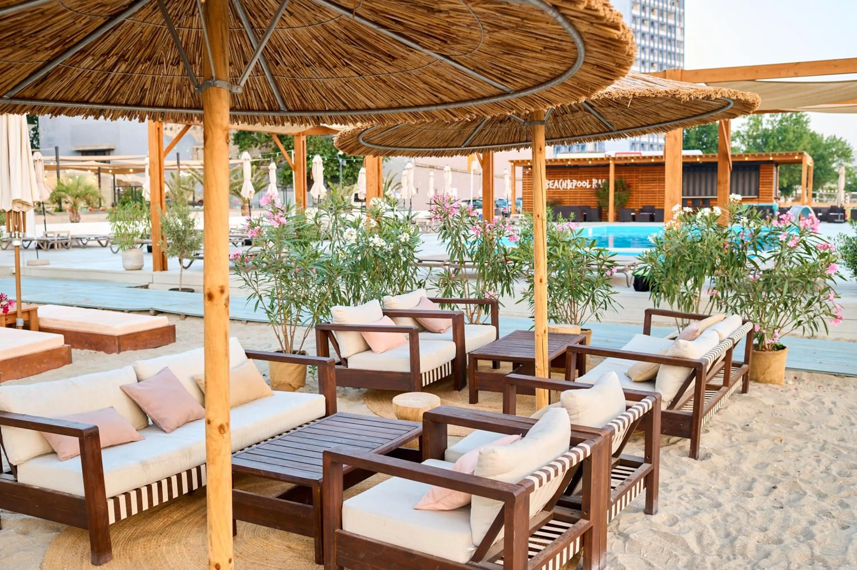 Beach in Hotel Malibu