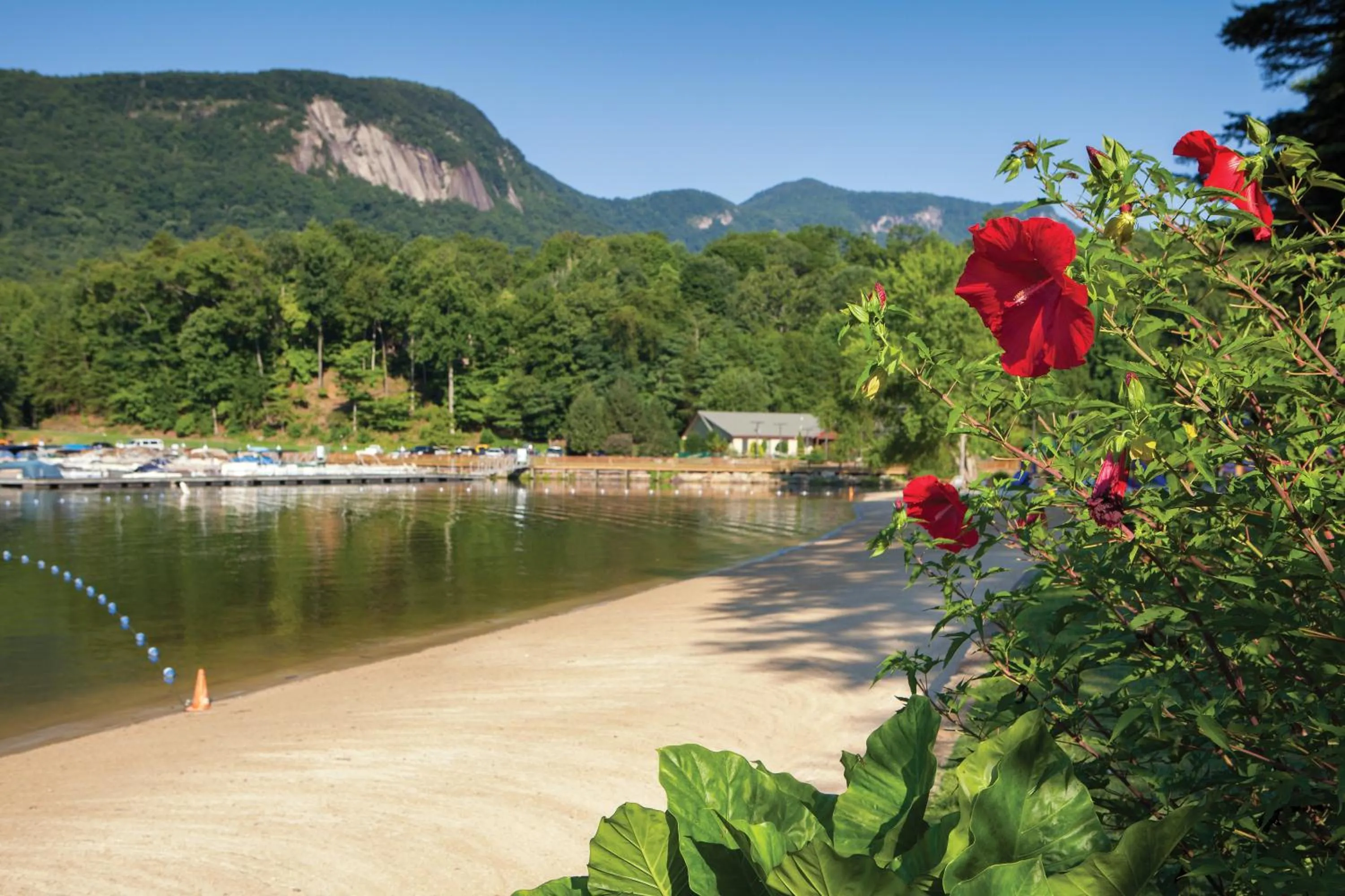 Lake view in Club Wyndham Resort at Fairfield Mountains