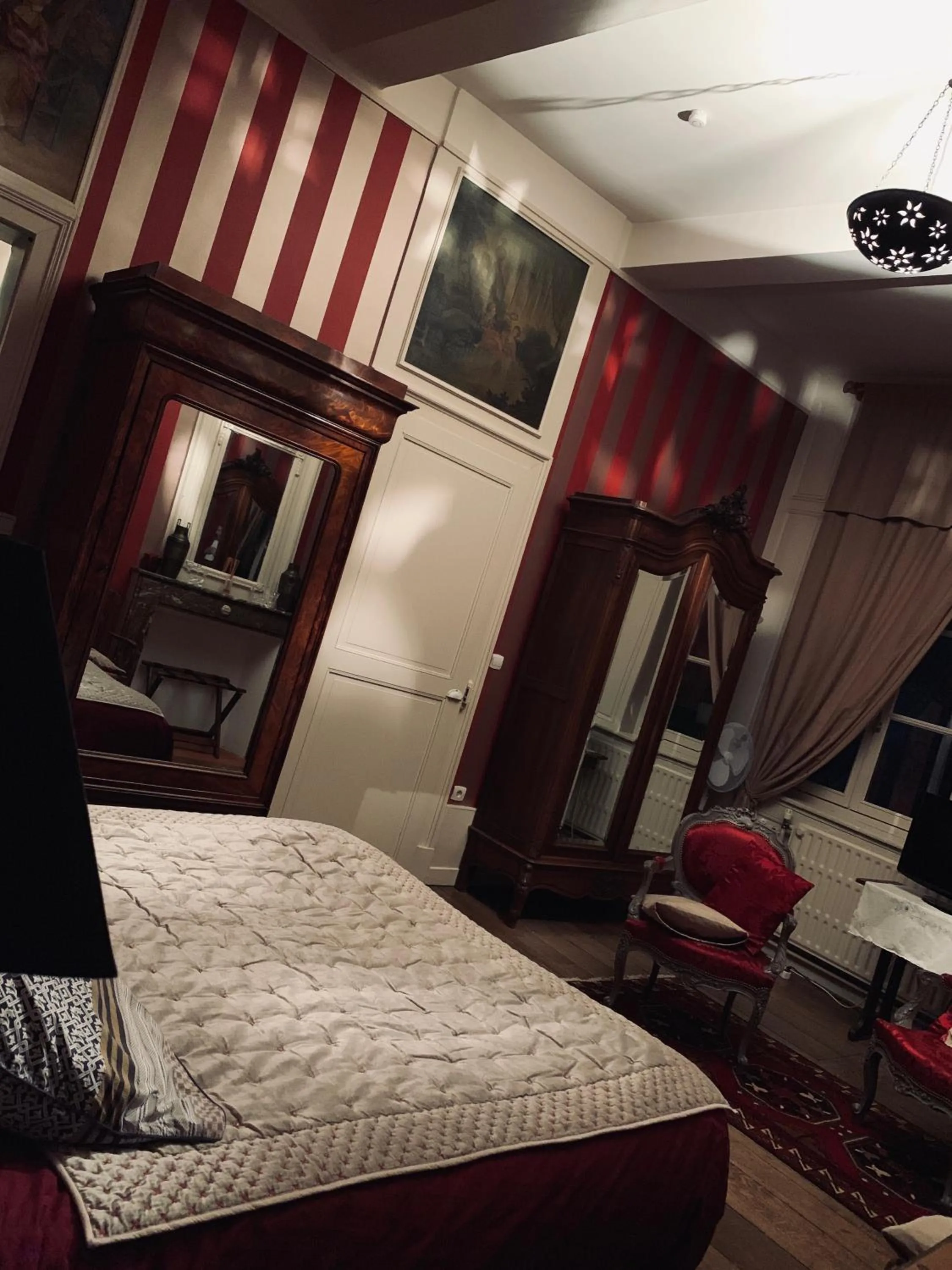 Bed in Chambres d'Hôtes Les Foulons