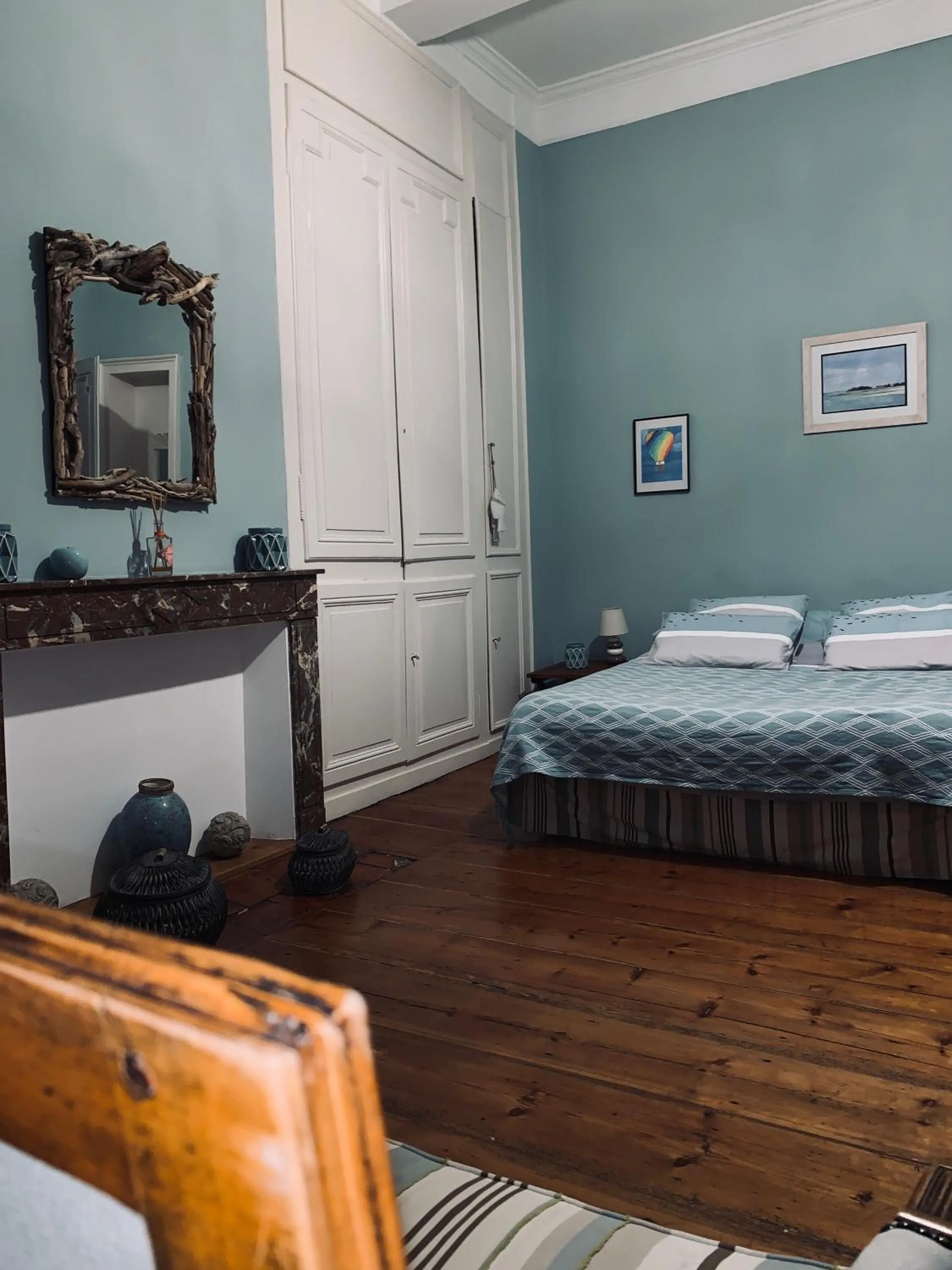 Bed in Chambres d'Hôtes Les Foulons