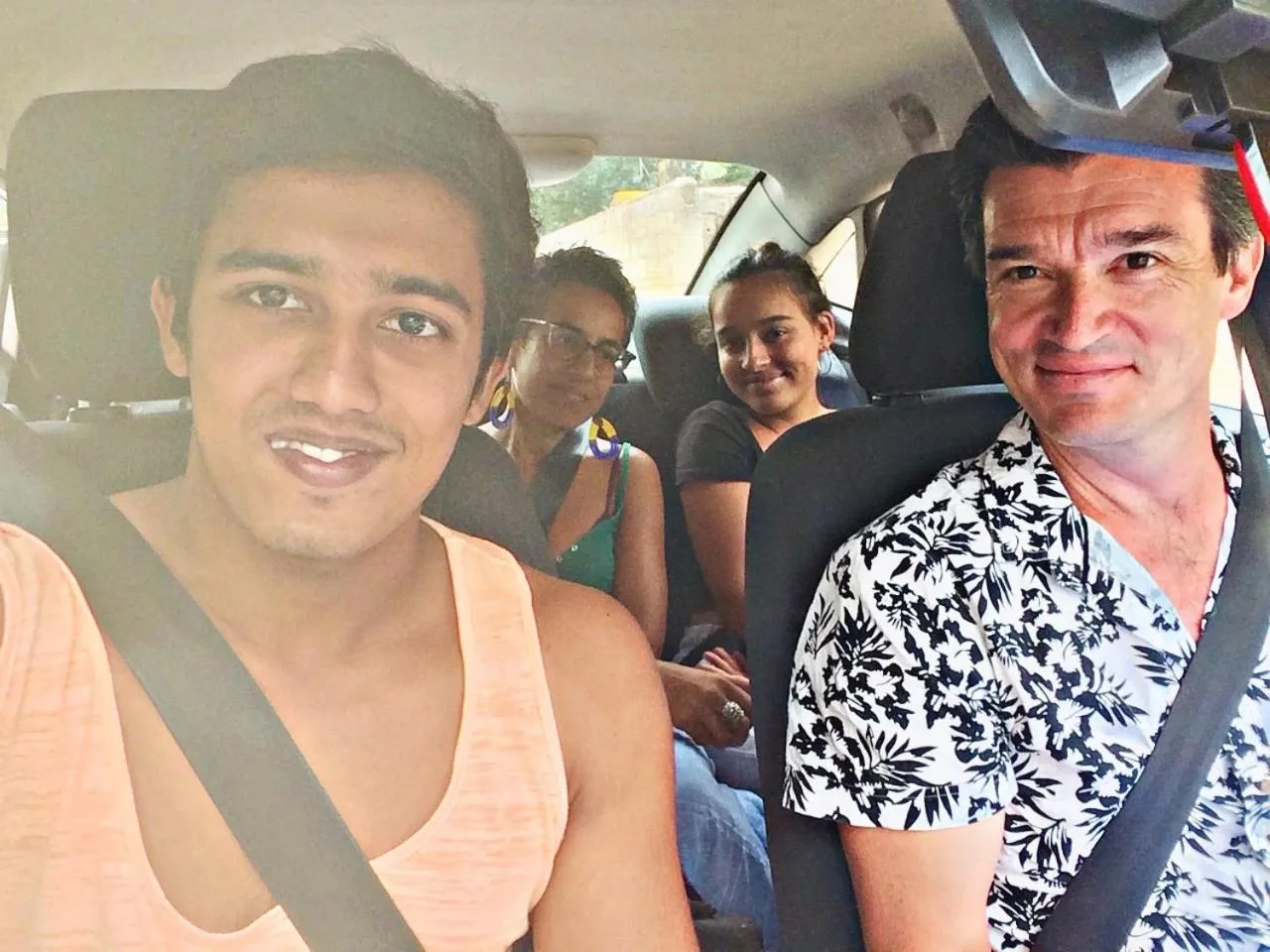 group of guests in Green Garden Resort