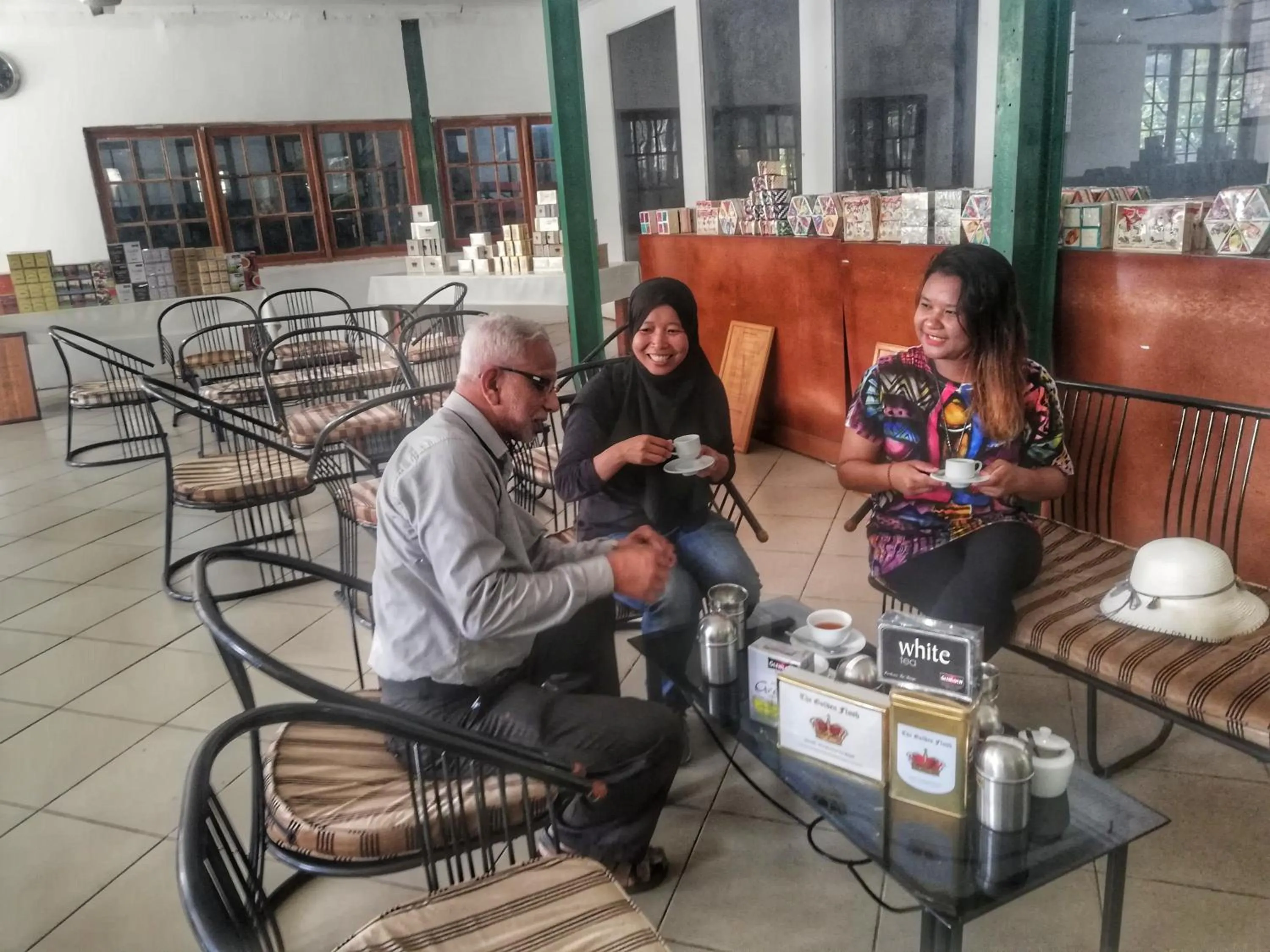 group of guests in Green Garden Resort