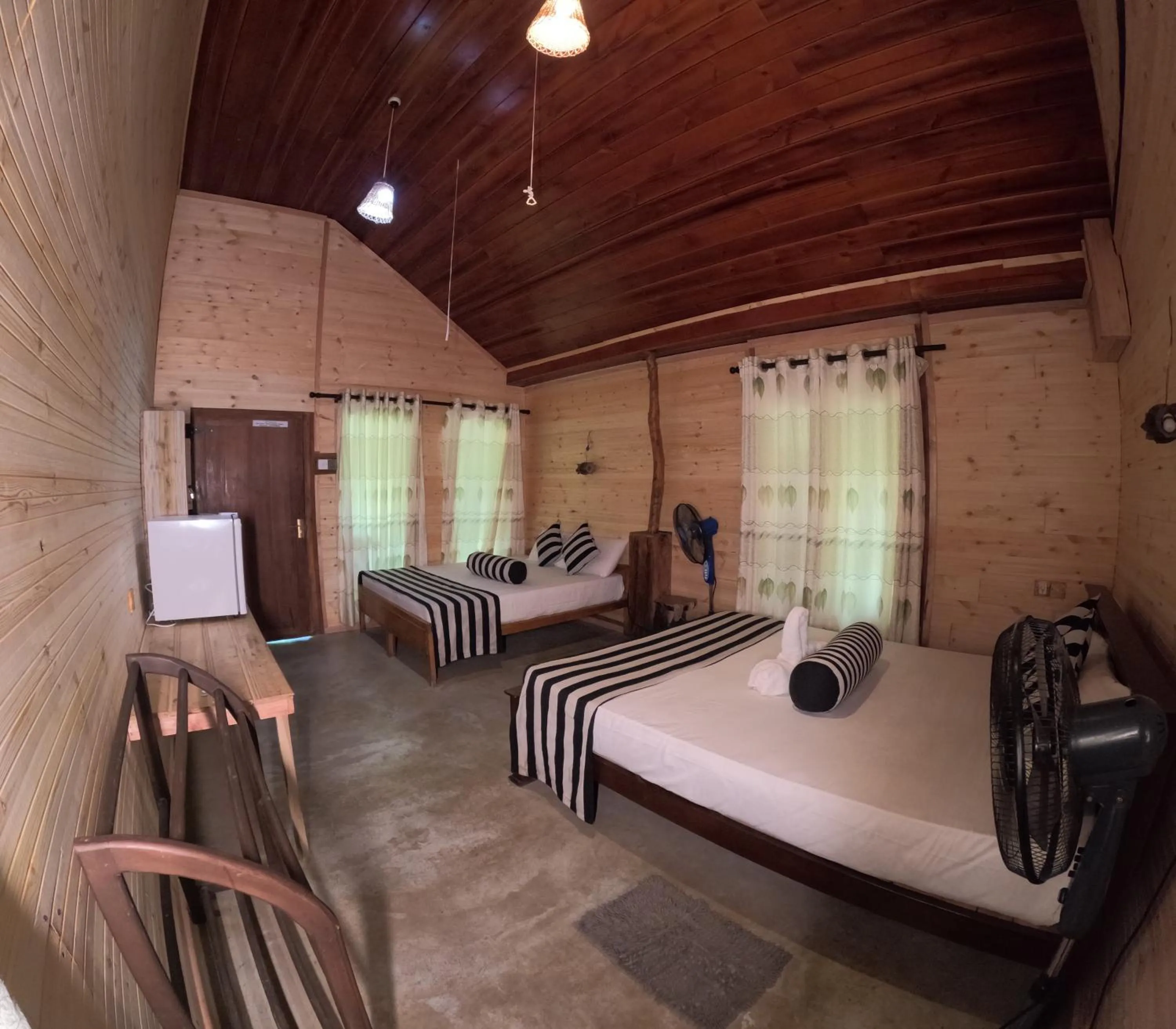 Bed in Green Garden Resort