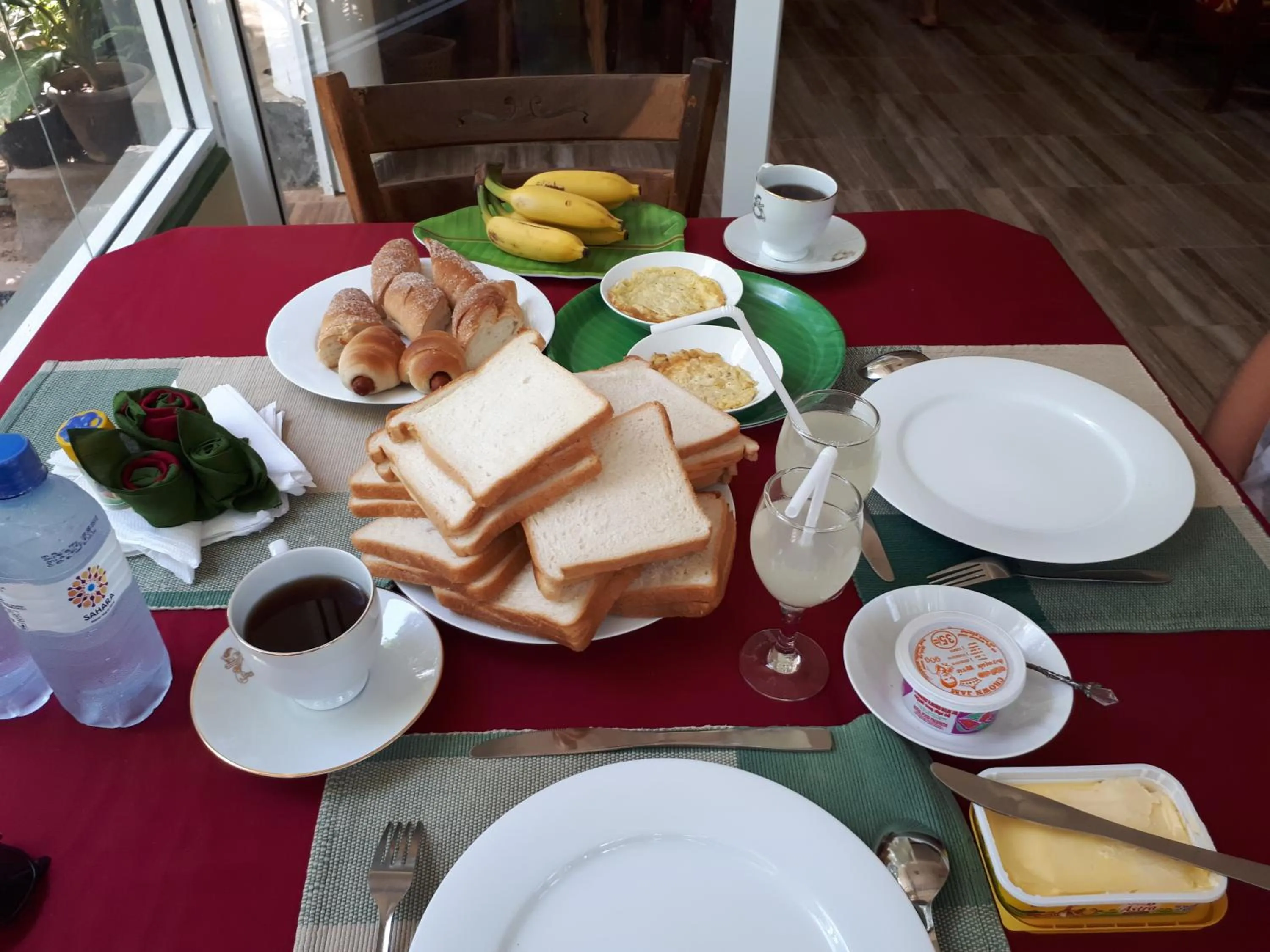 Breakfast in Green Garden Resort