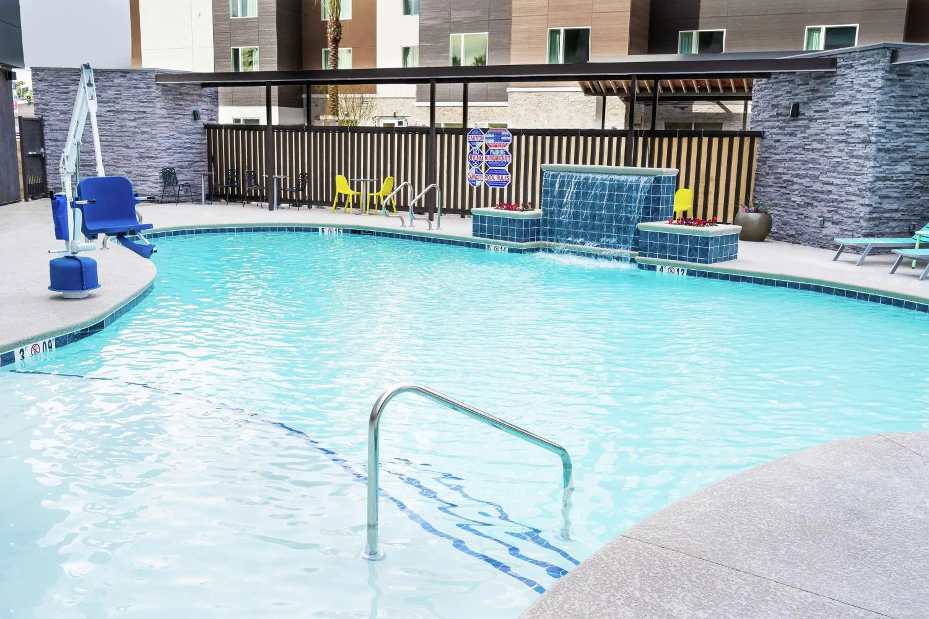 Pool view in Home2 Suites by Hilton Las Vegas Stadium District