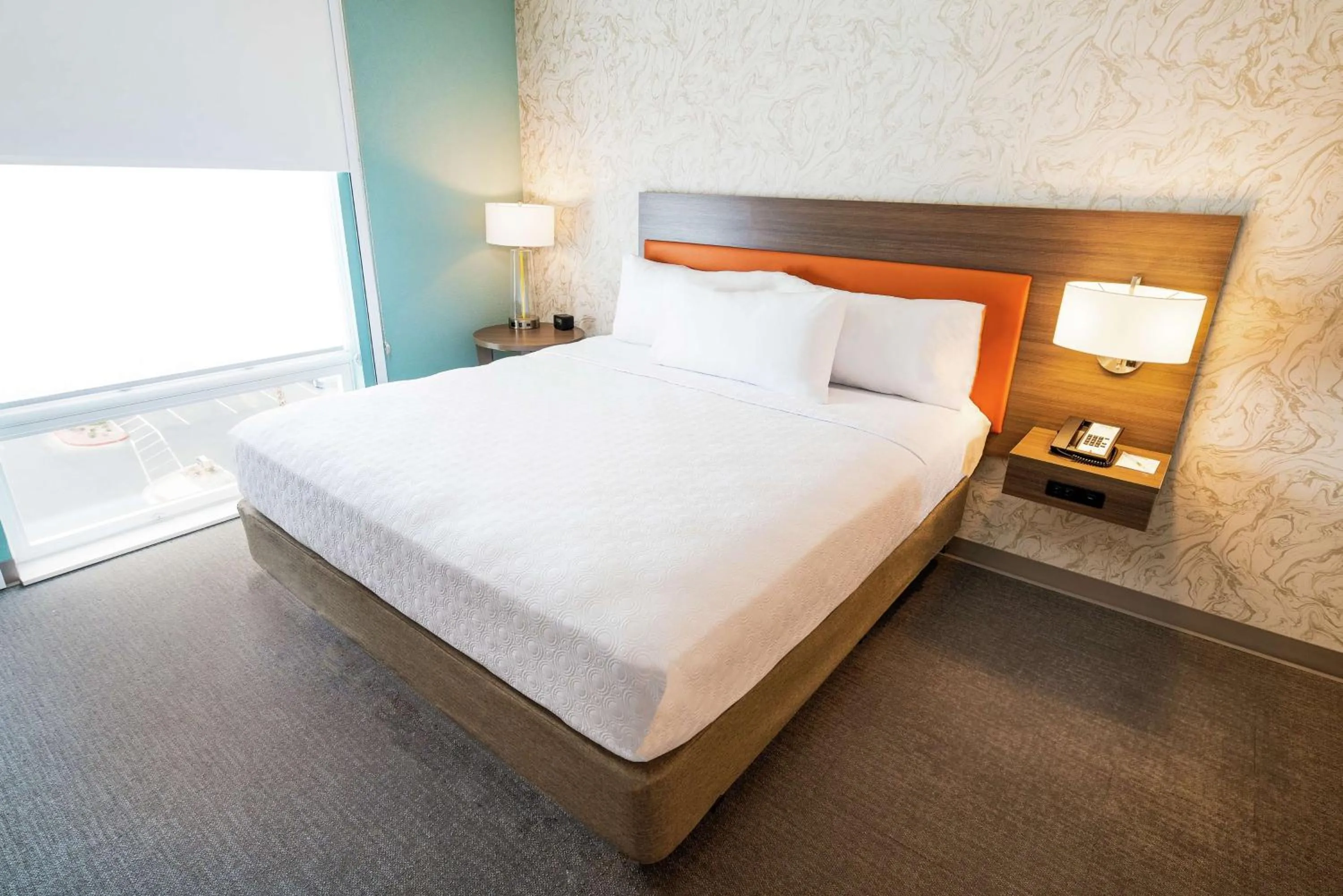 Bed in Home2 Suites by Hilton Las Vegas Stadium District