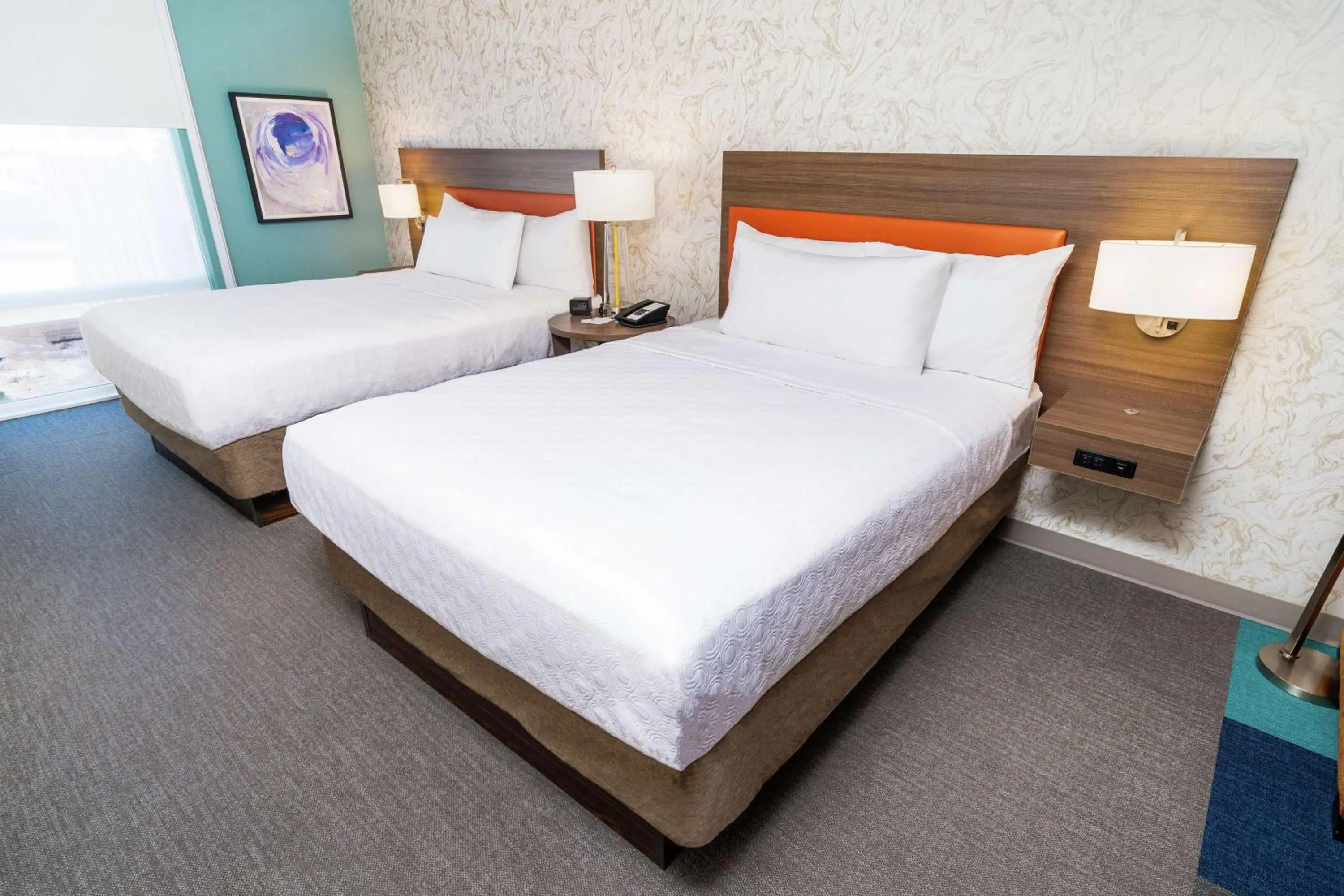 Bed in Home2 Suites by Hilton Las Vegas Stadium District