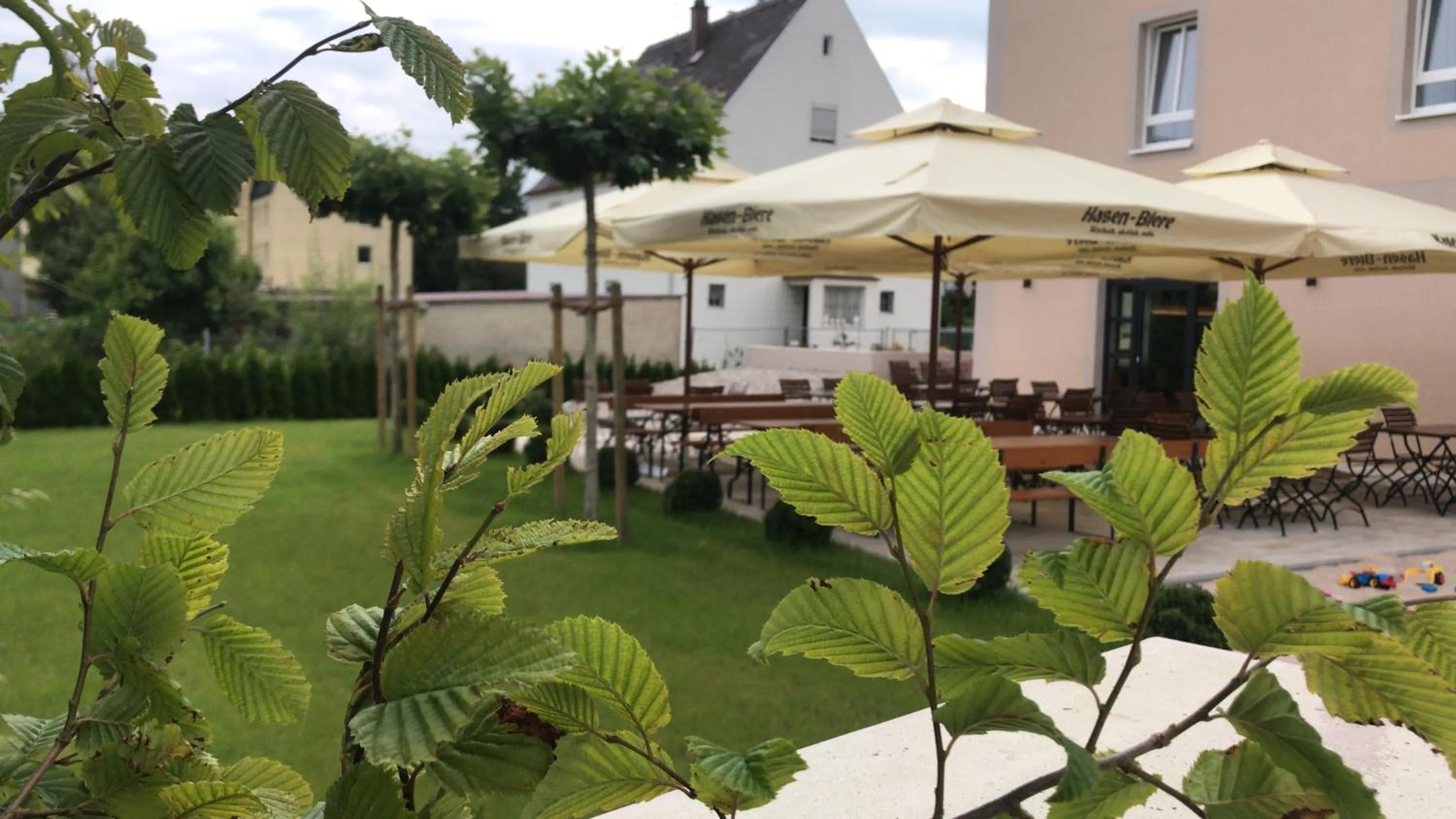 Garden in HHotel Augsburg