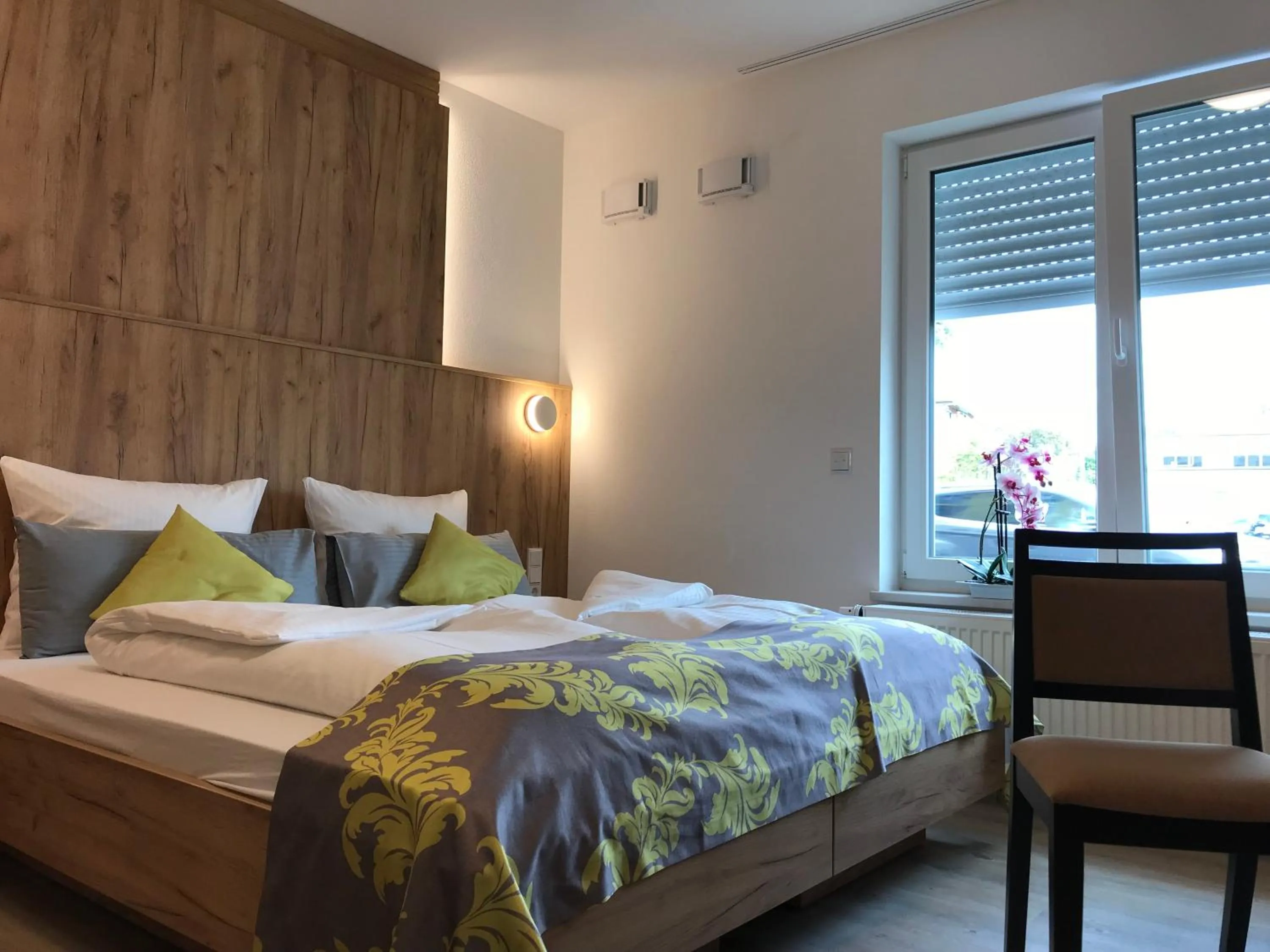 Bed in HHotel Augsburg