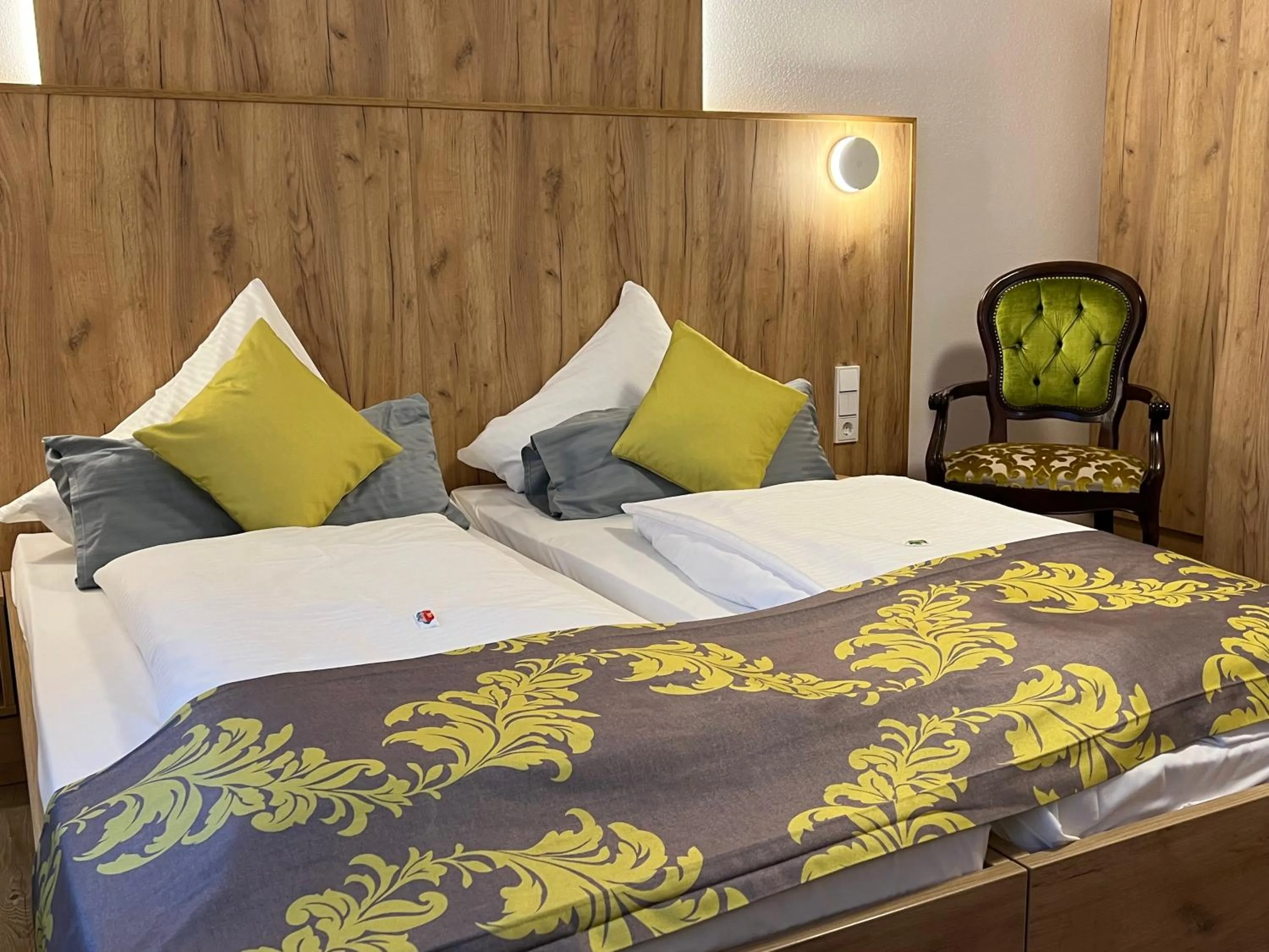 Bed in HHotel Augsburg