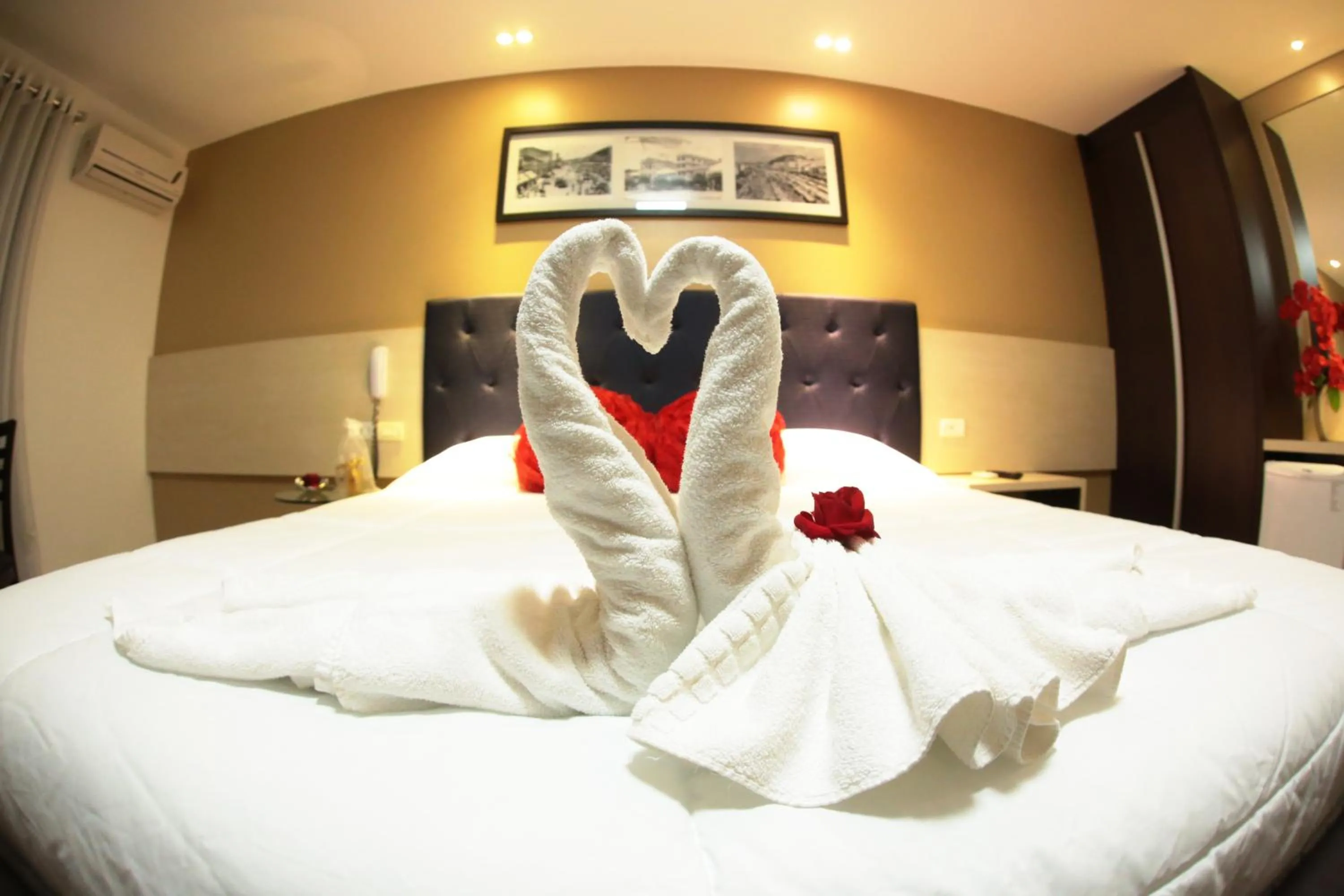 Decorative detail, Bed in Caruaru Park Hotel