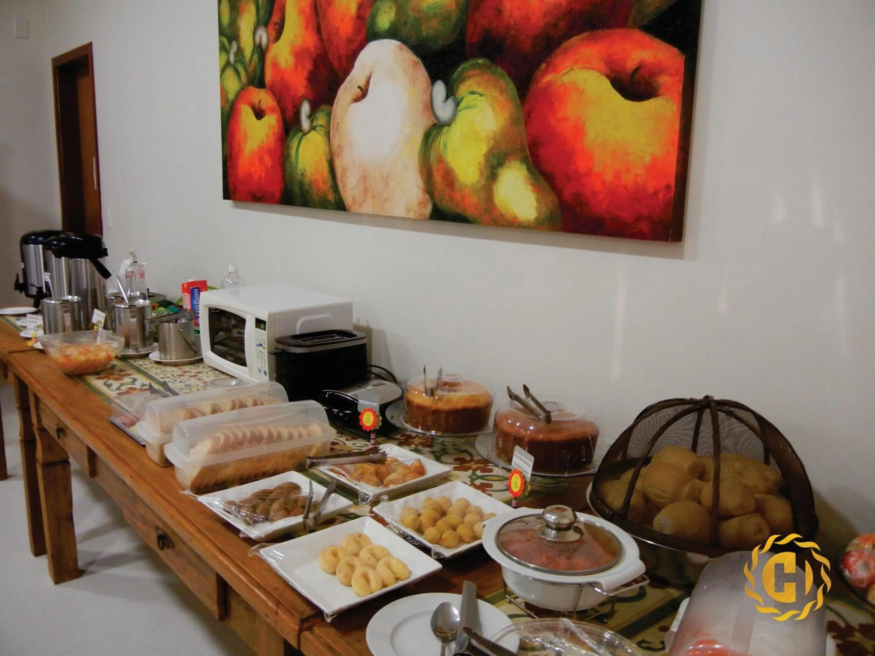 Buffet breakfast in Hotel Castro