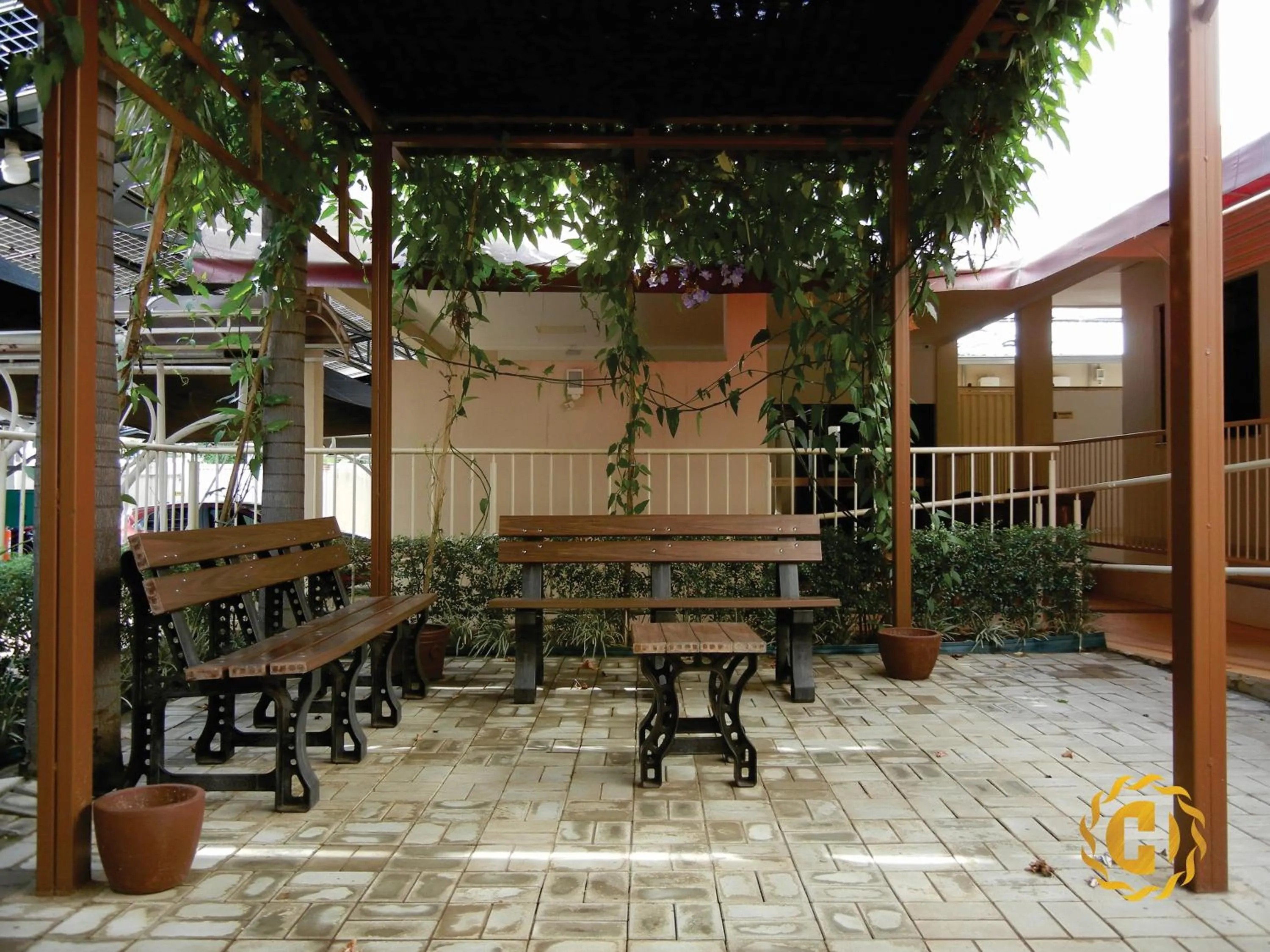 Garden in Hotel Castro