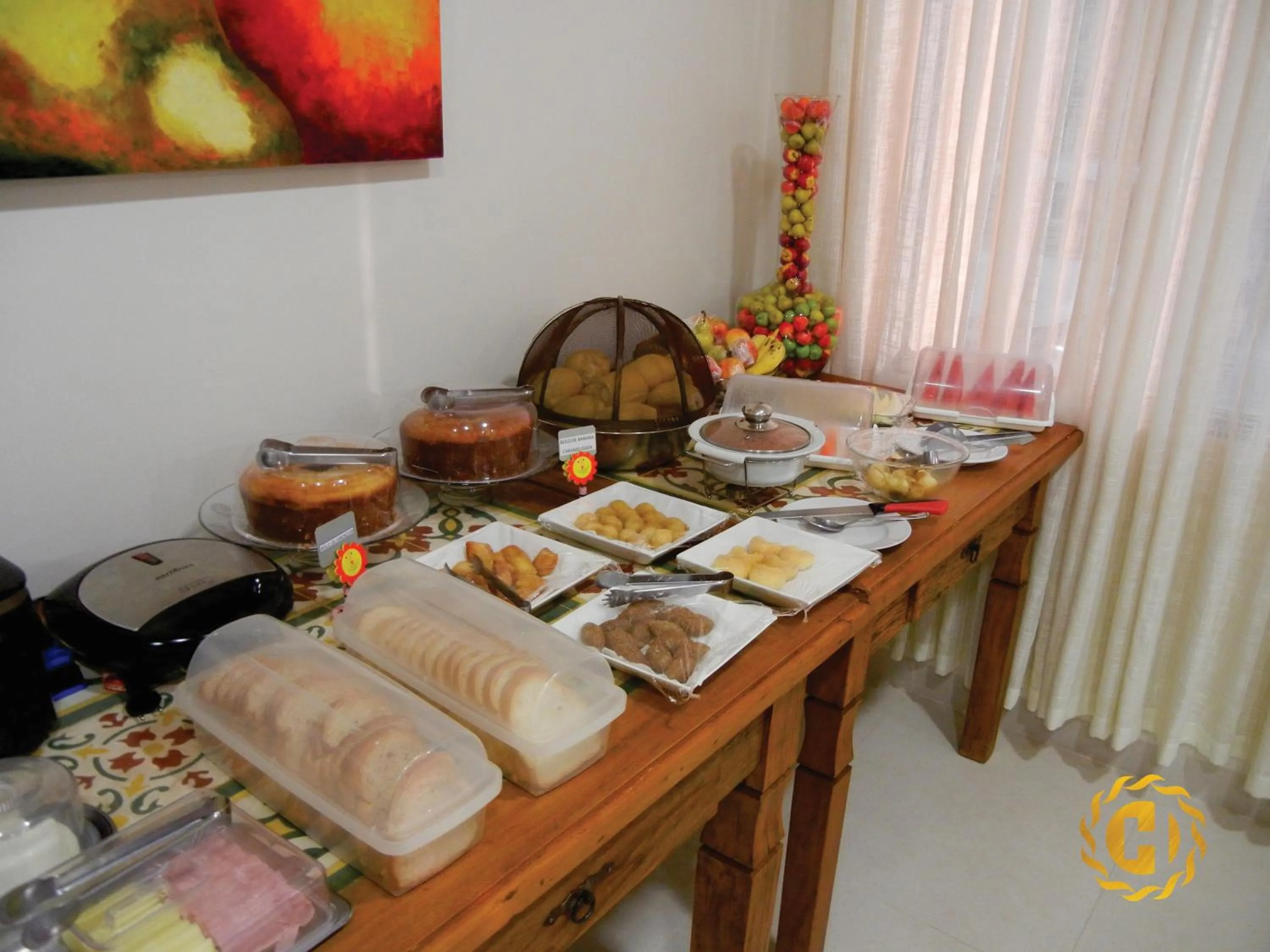 Buffet breakfast in Hotel Castro