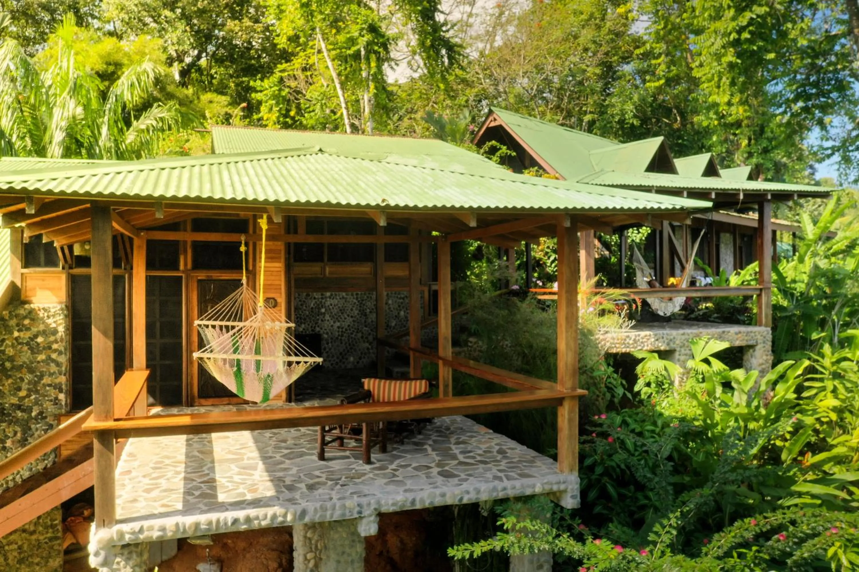 Patio in Aguila de Osa Rainforest Lodge