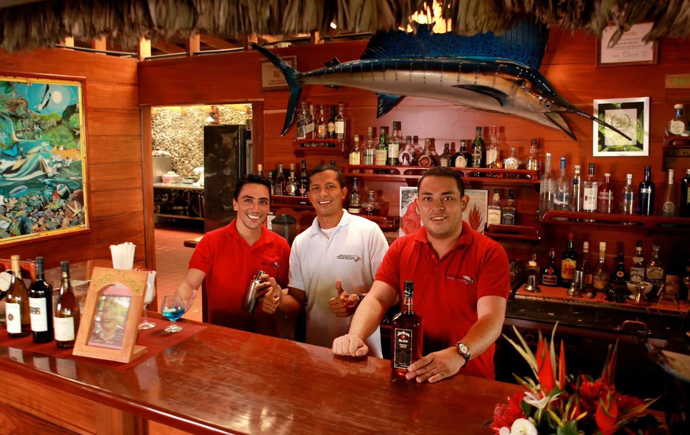 Staff in Aguila de Osa Rainforest Lodge