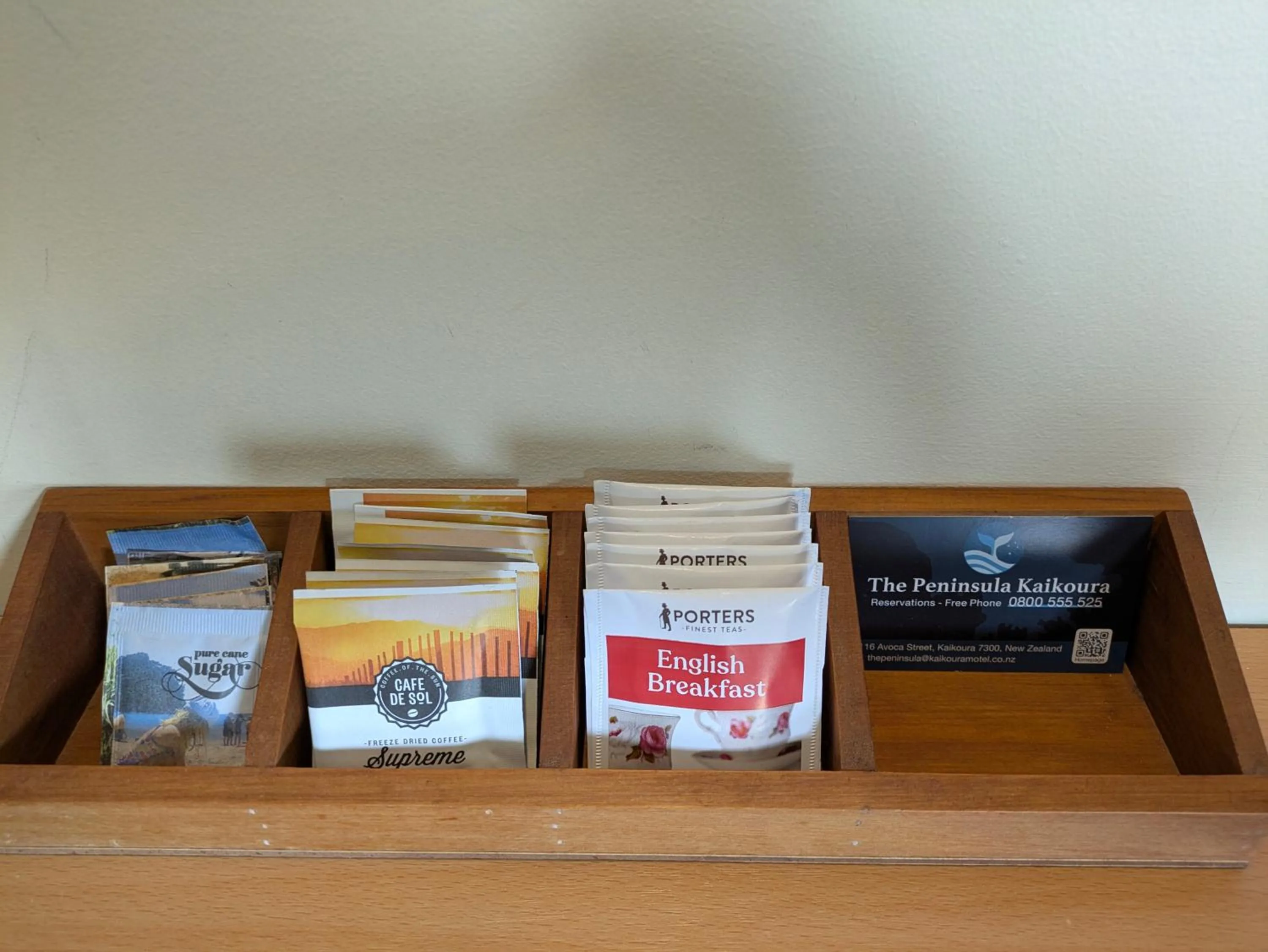 Food and drinks in The Peninsula Kaikoura