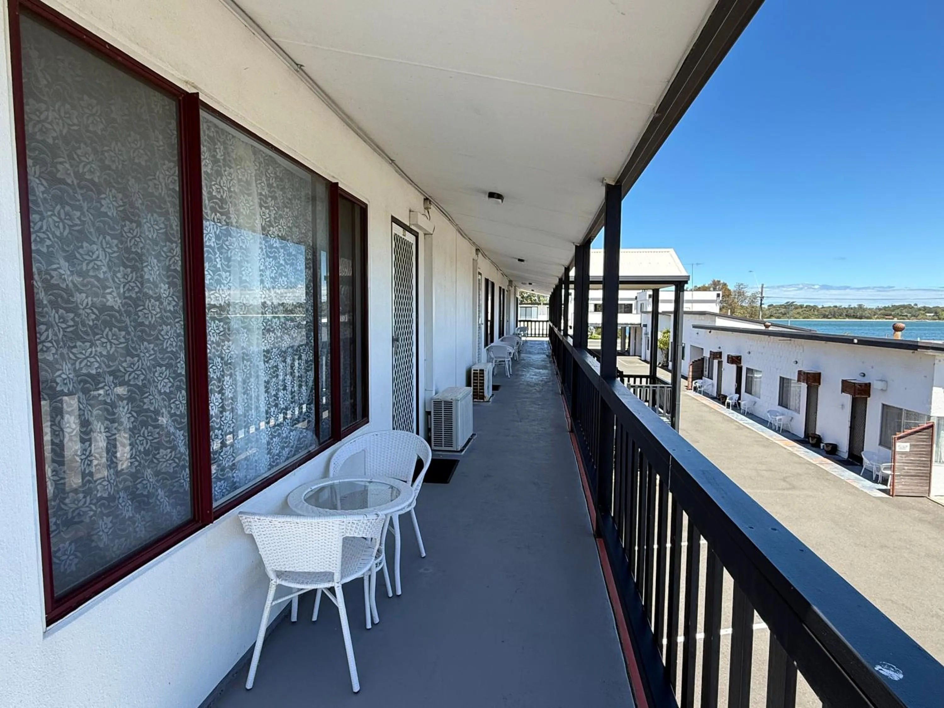 Patio in Heyfield Motel and Apartments