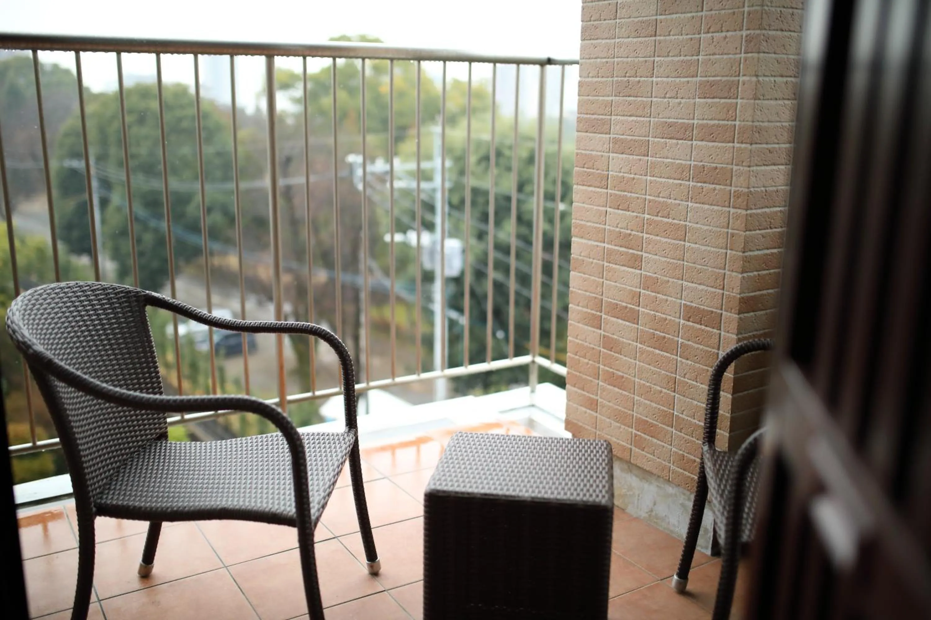 Balcony/Terrace in Ryotei Matsuya Honkan Suizenji