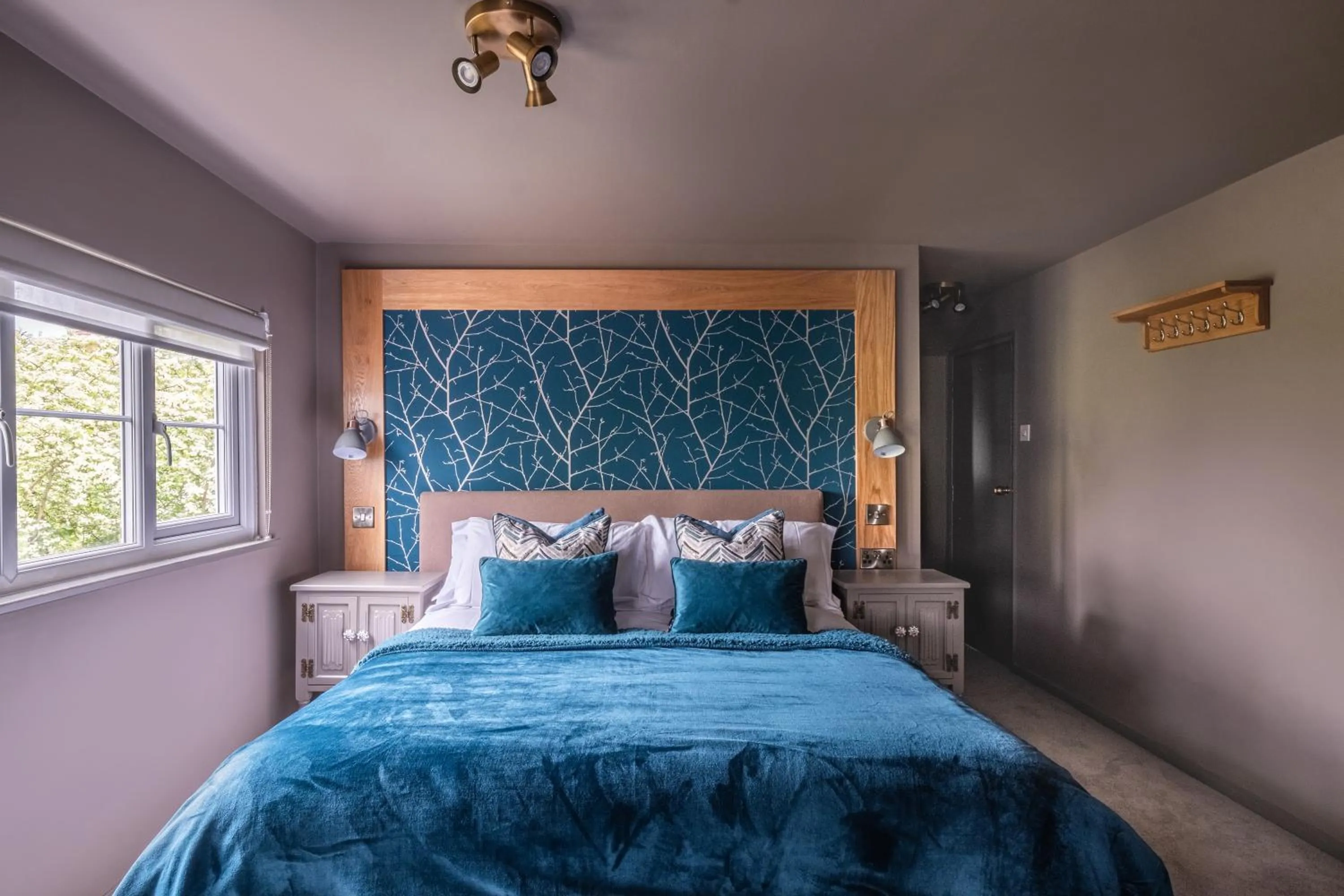 Bed in The Cricketers Clavering