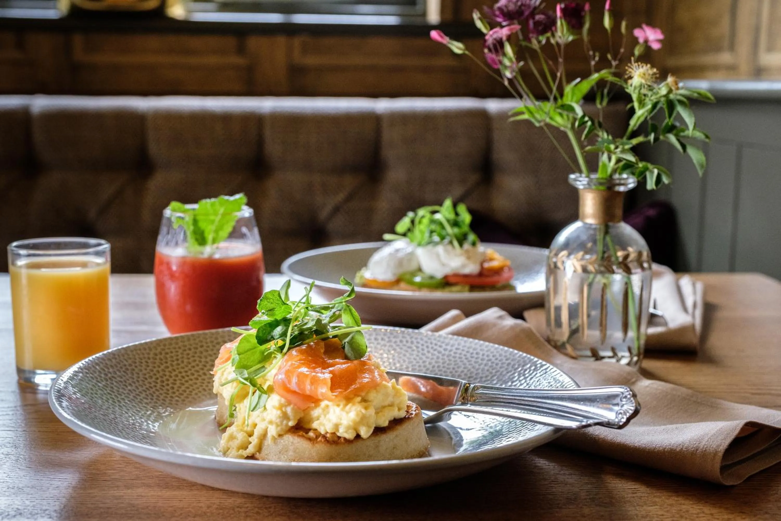 Breakfast in The Cricketers Clavering