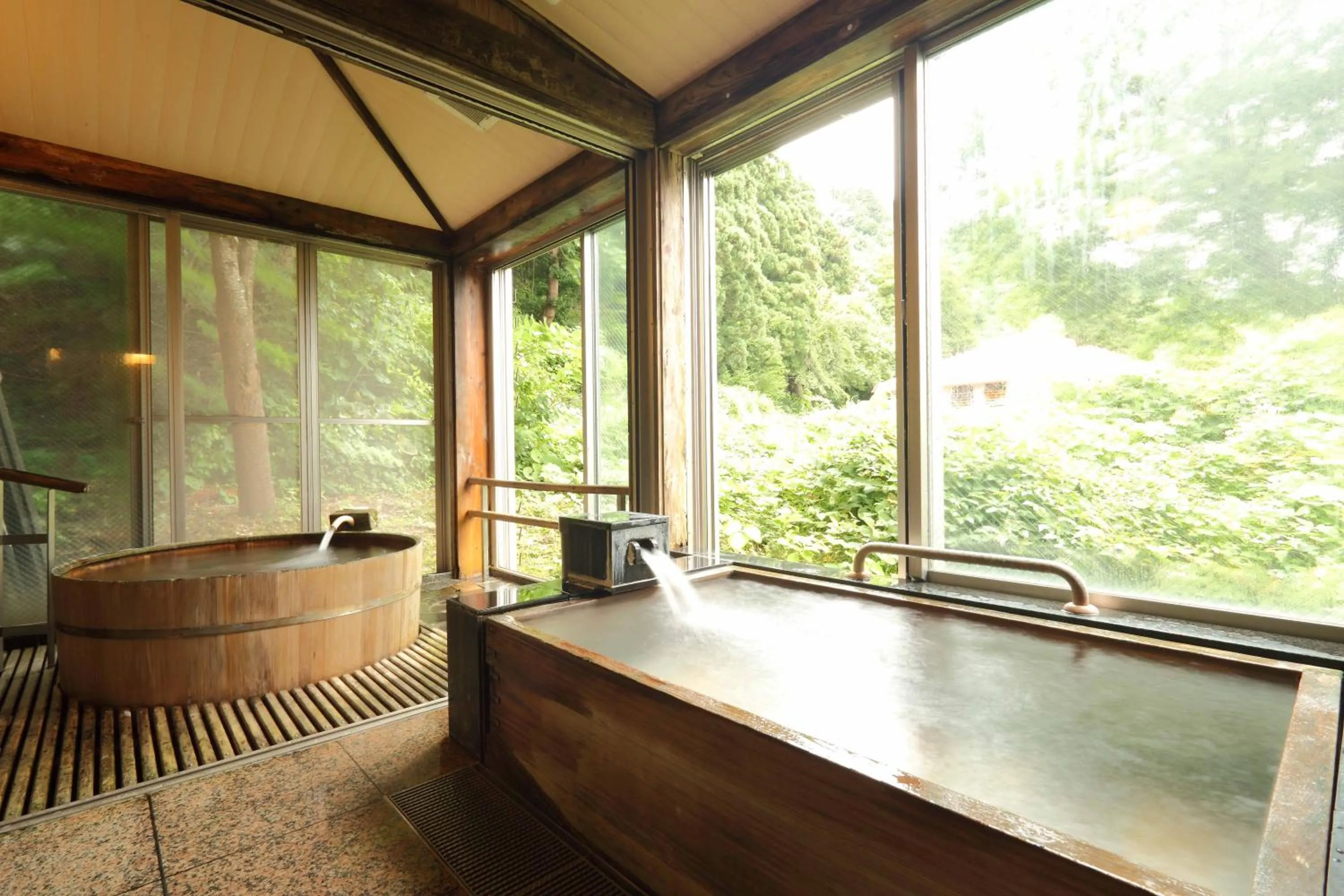 Hot Spring Bath in Hotel Futaba