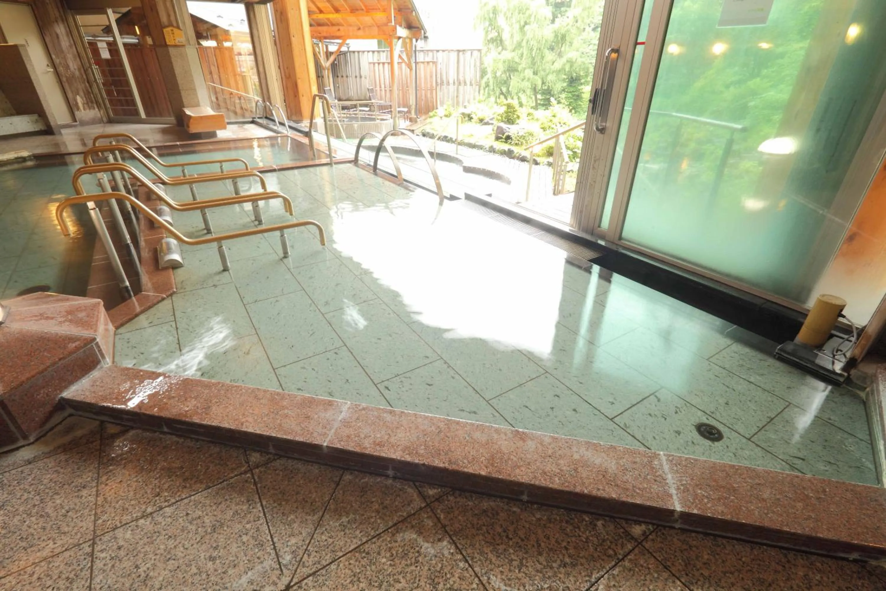Hot Spring Bath in Hotel Futaba