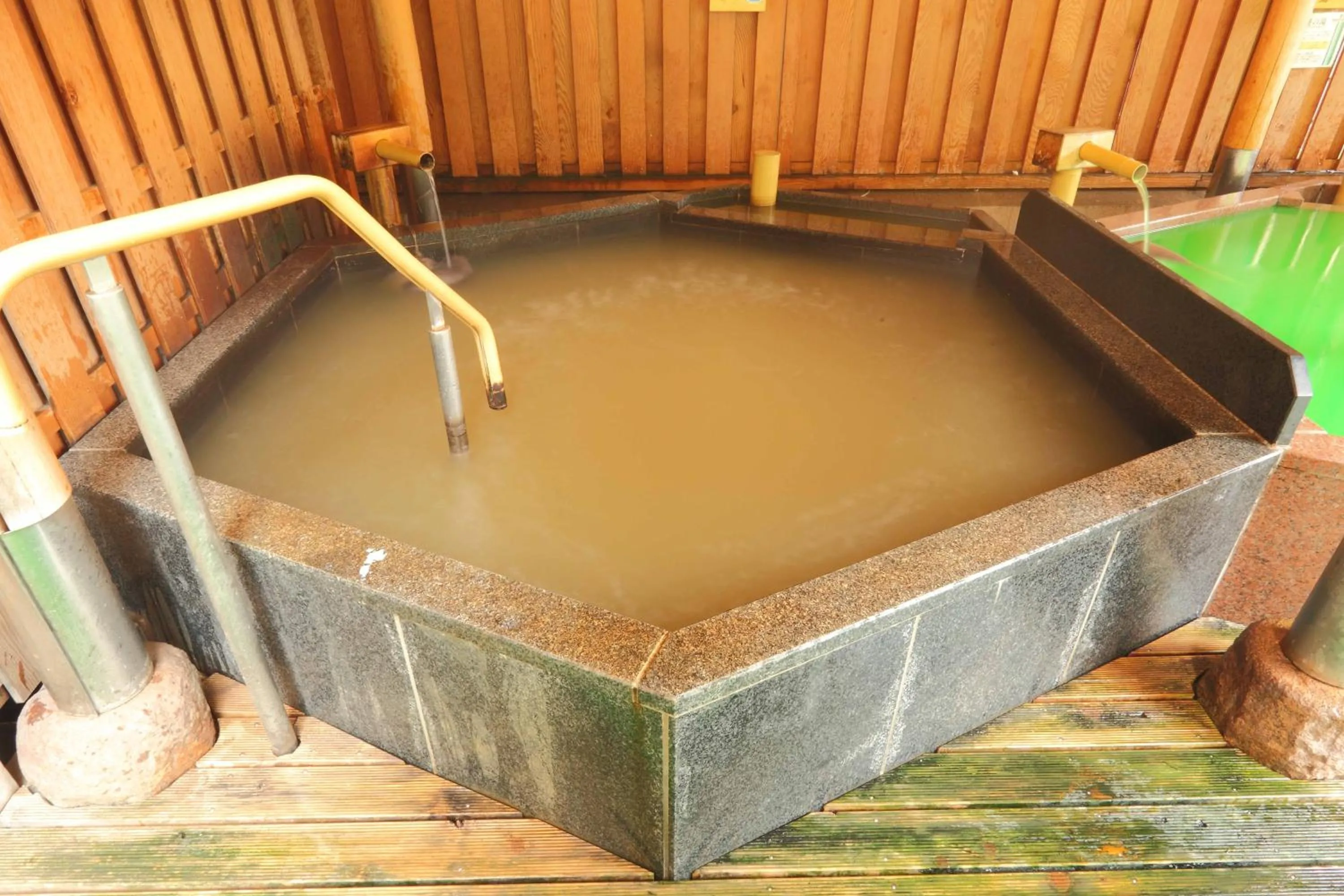 Hot Spring Bath in Hotel Futaba