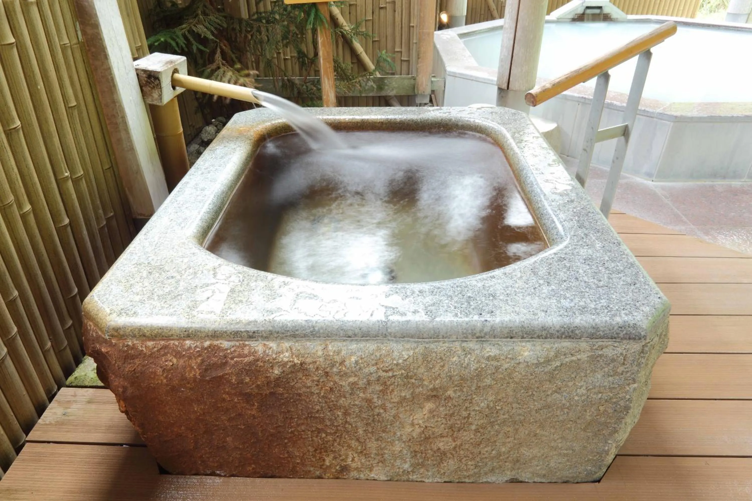 Hot Spring Bath in Hotel Futaba