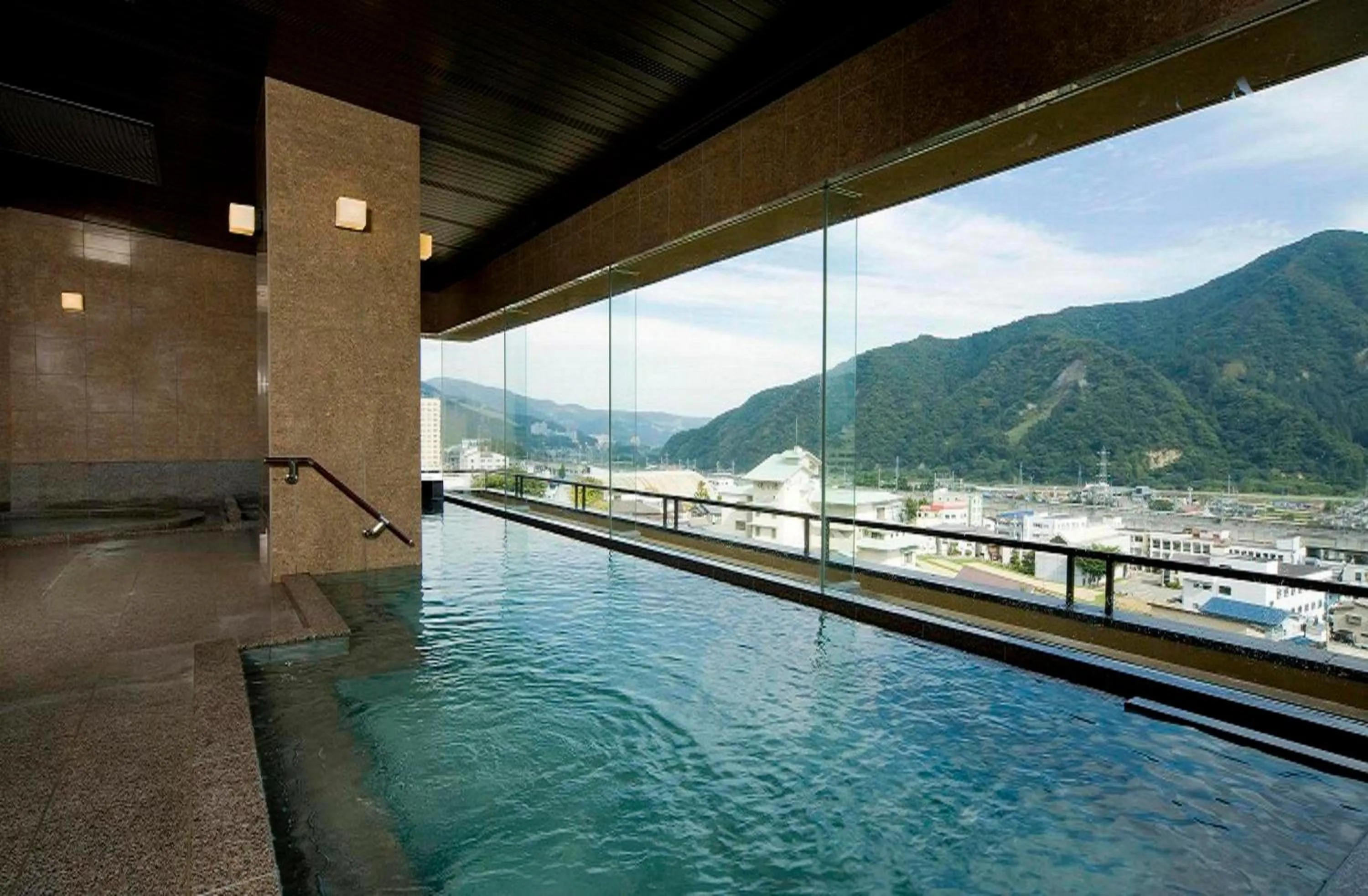 Hot Spring Bath in Hotel Futaba