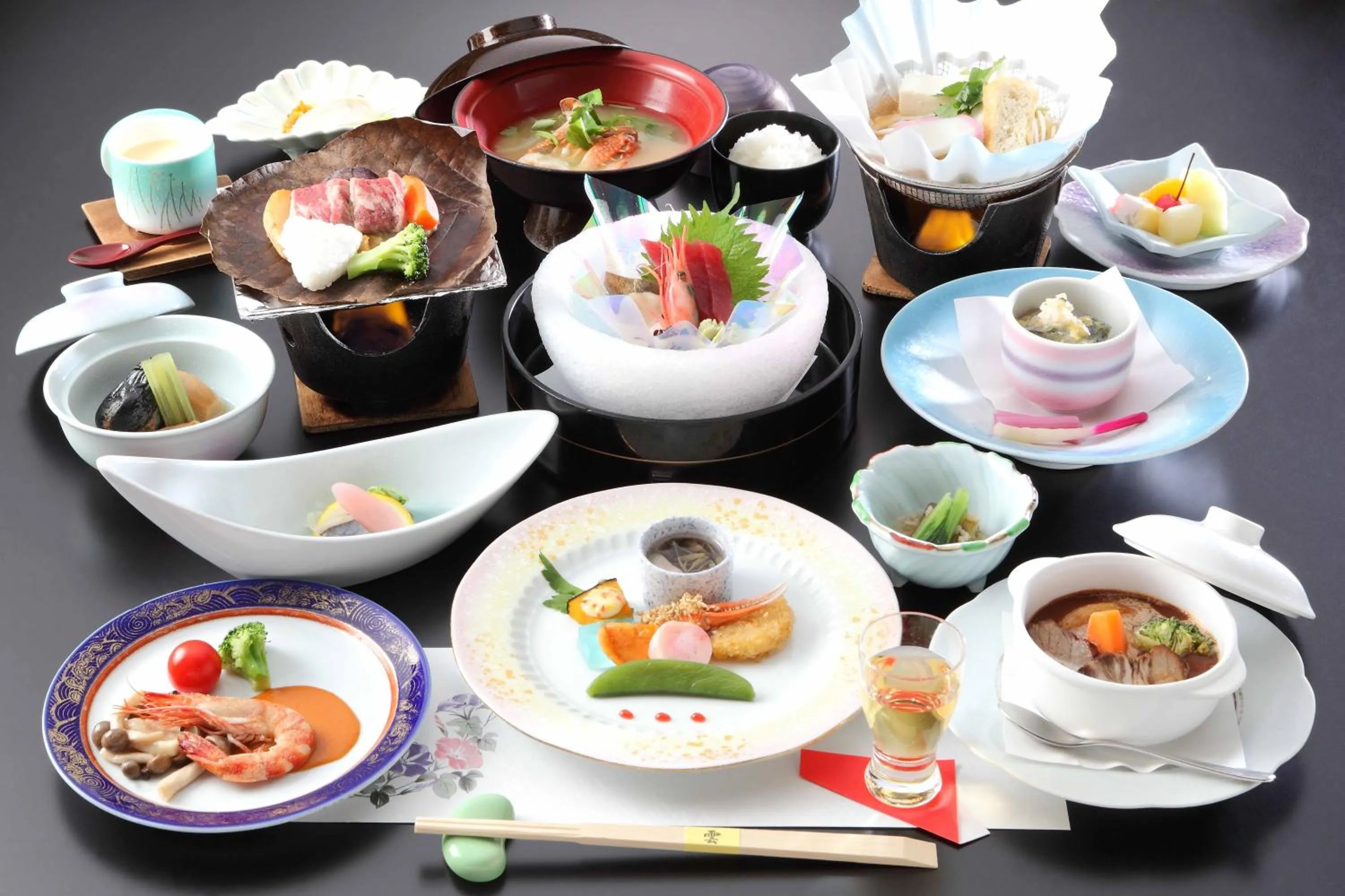 Dinner in Hotel Futaba