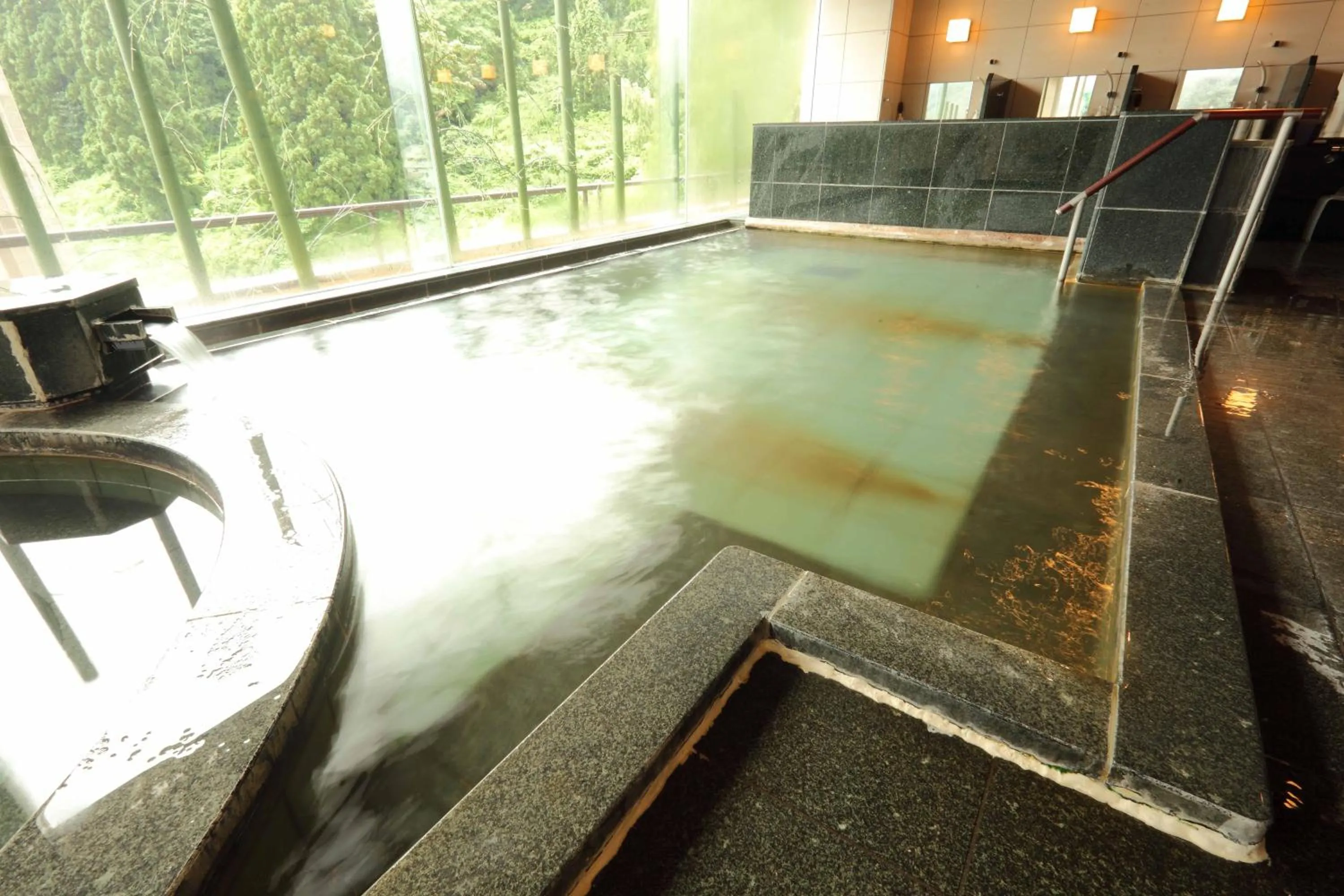 Hot Spring Bath in Hotel Futaba